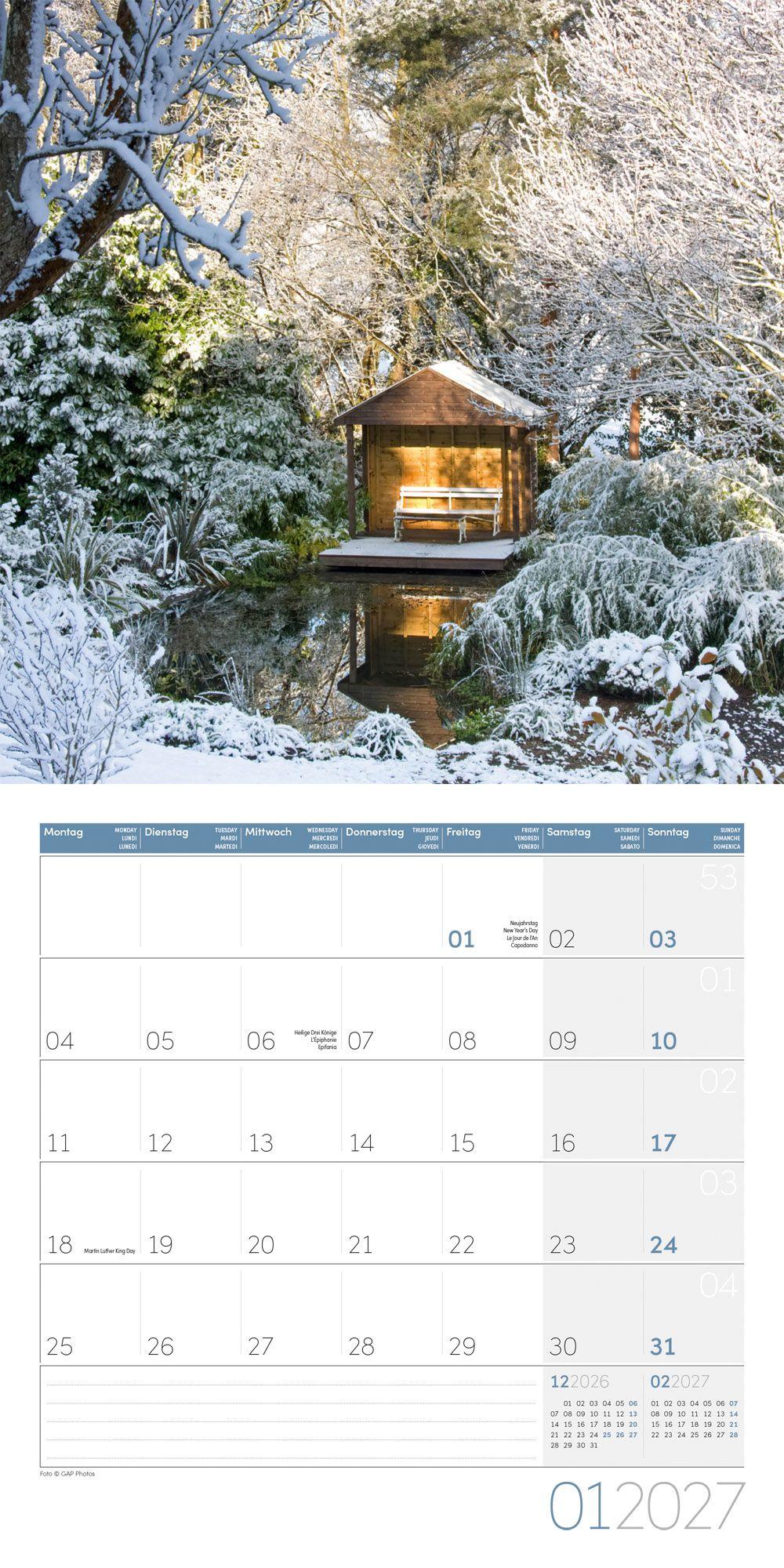 Beispielinhalt (Bild) Landleben Kalender 2027 - 30x30 - Art12