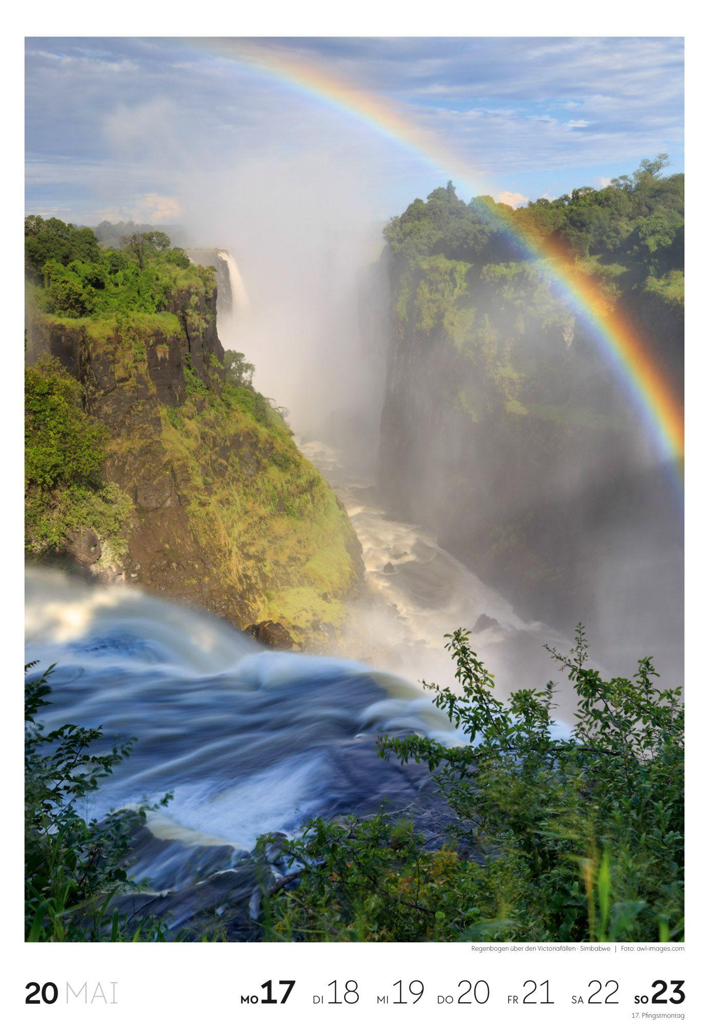 Beispielinhalt (Bild) Reisen Wochenkalender 2027