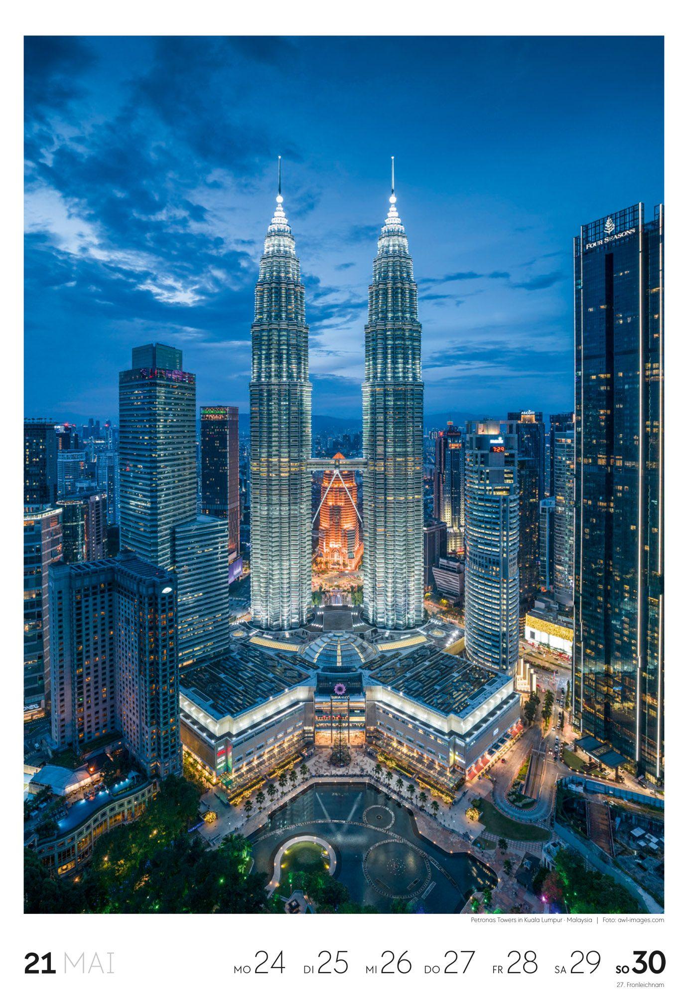 Beispielinhalt (Bild) Reisen Wochenkalender 2027