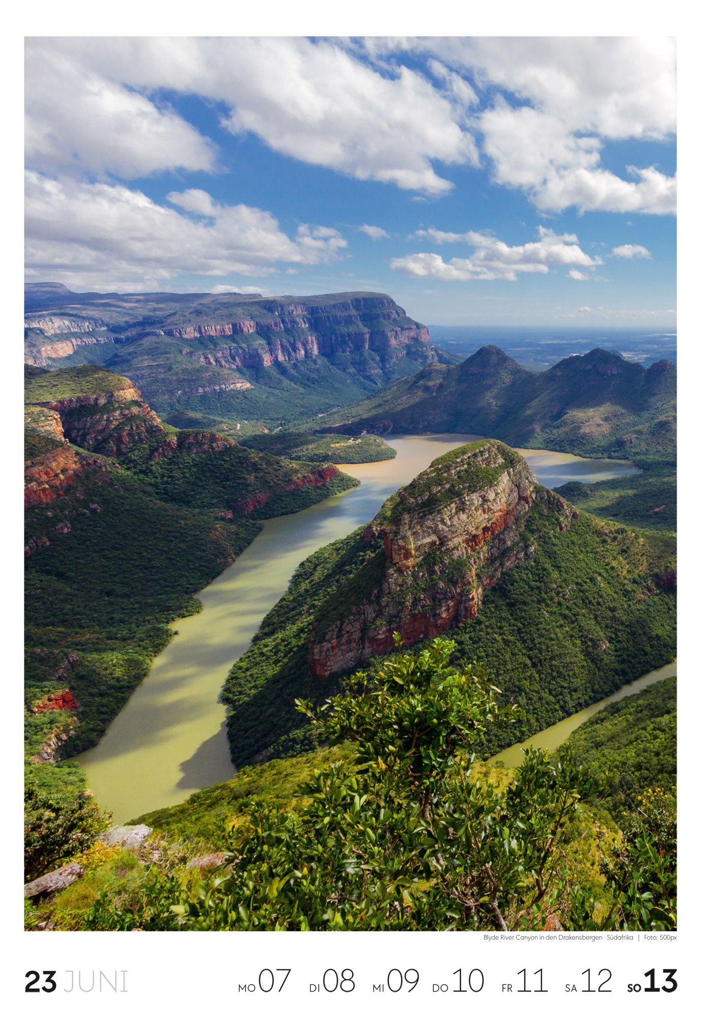 Beispielinhalt (Bild) Reisen Wochenkalender 2027
