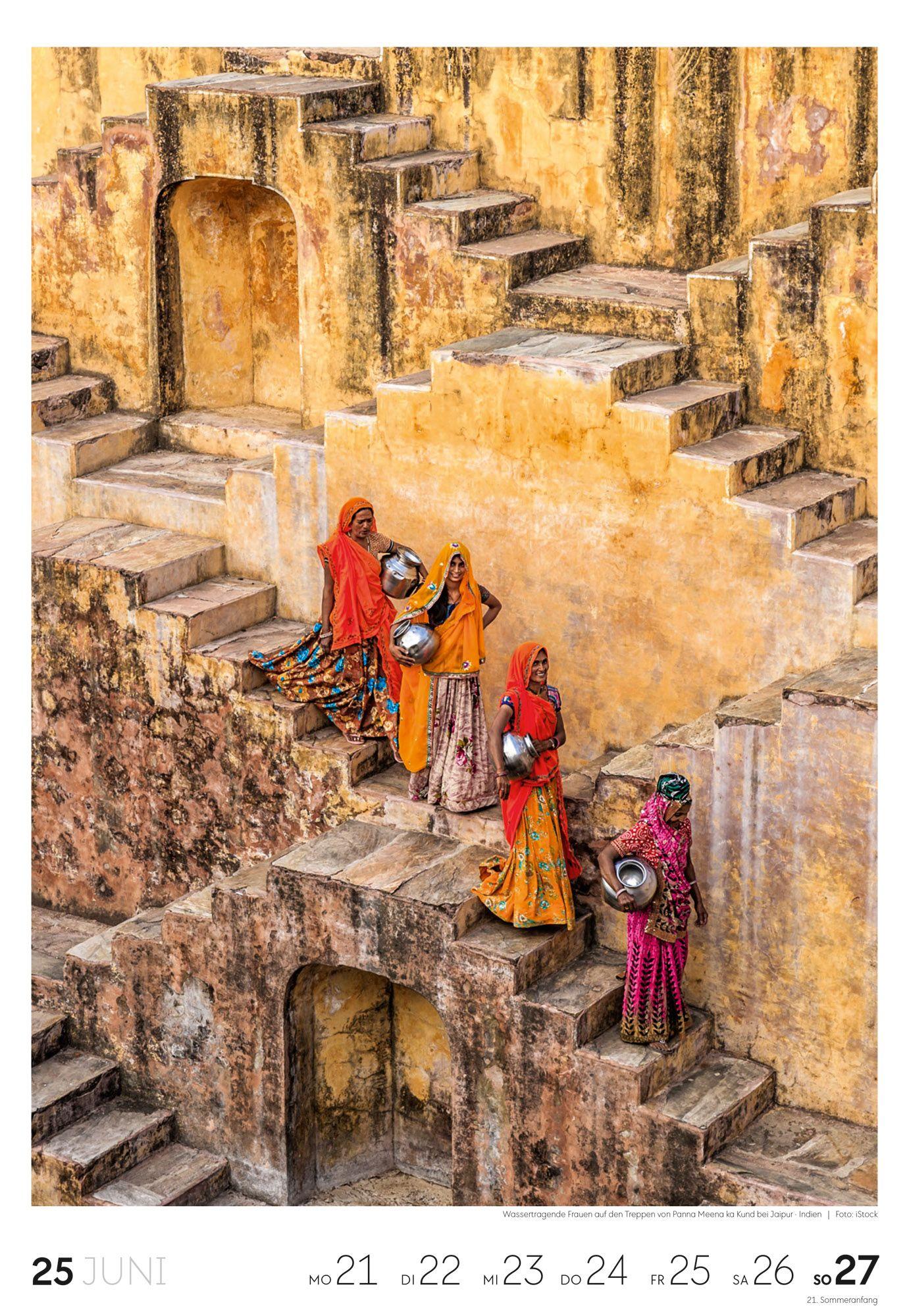 Beispielinhalt (Bild) Reisen Wochenkalender 2027