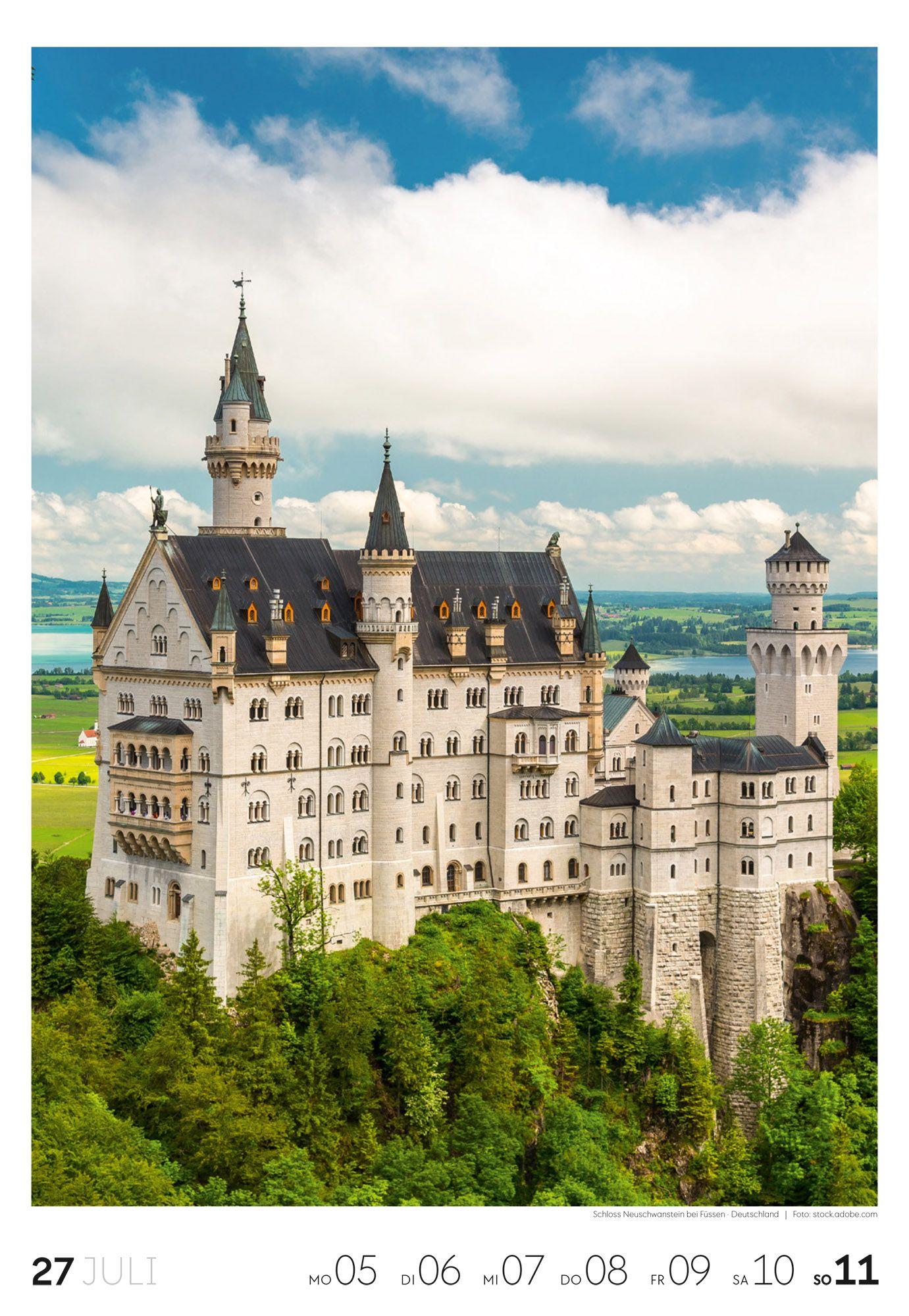 Beispielinhalt (Bild) Reisen Wochenkalender 2027