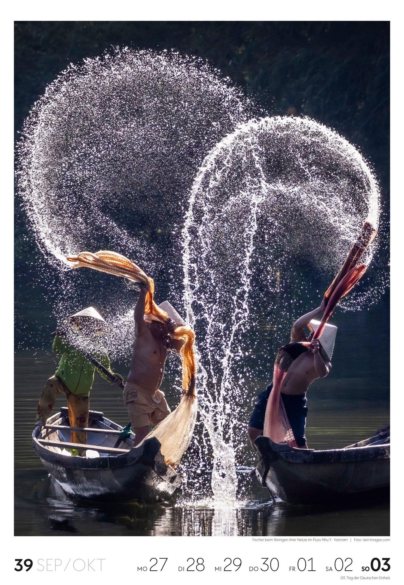 Beispielinhalt (Bild) Reisen Wochenkalender 2027