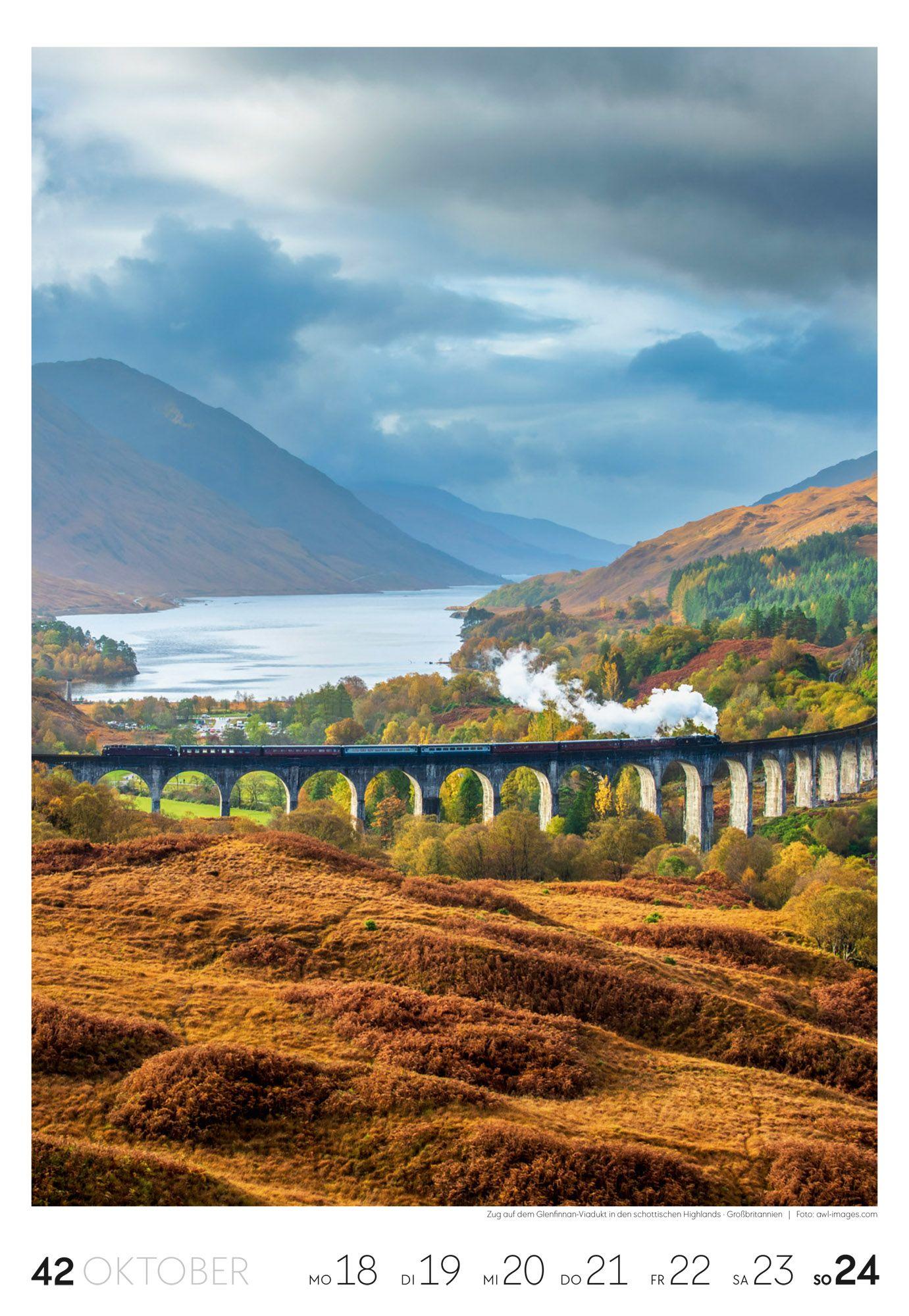 Beispielinhalt (Bild) Reisen Wochenkalender 2027