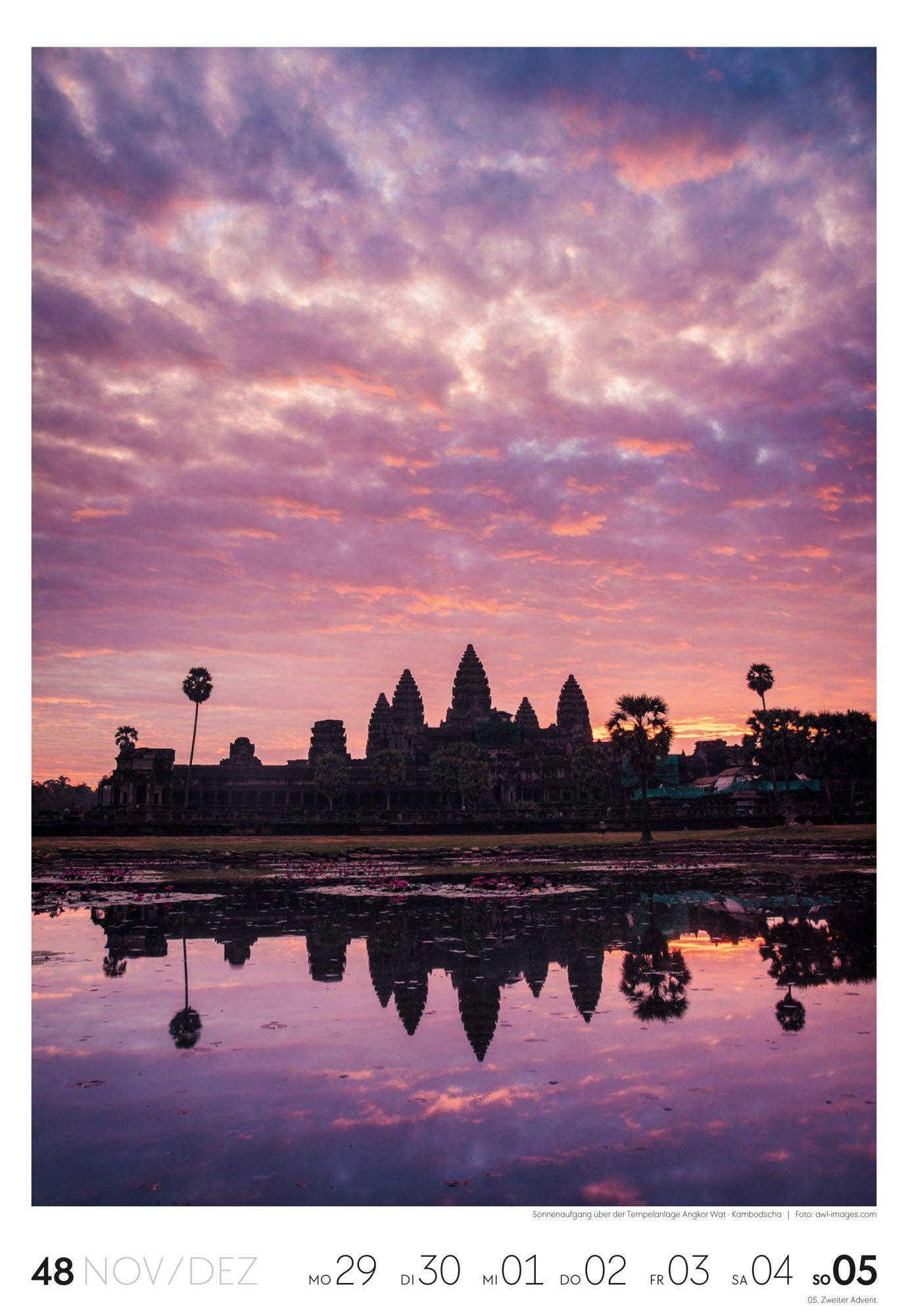 Beispielinhalt (Bild) Reisen Wochenkalender 2027