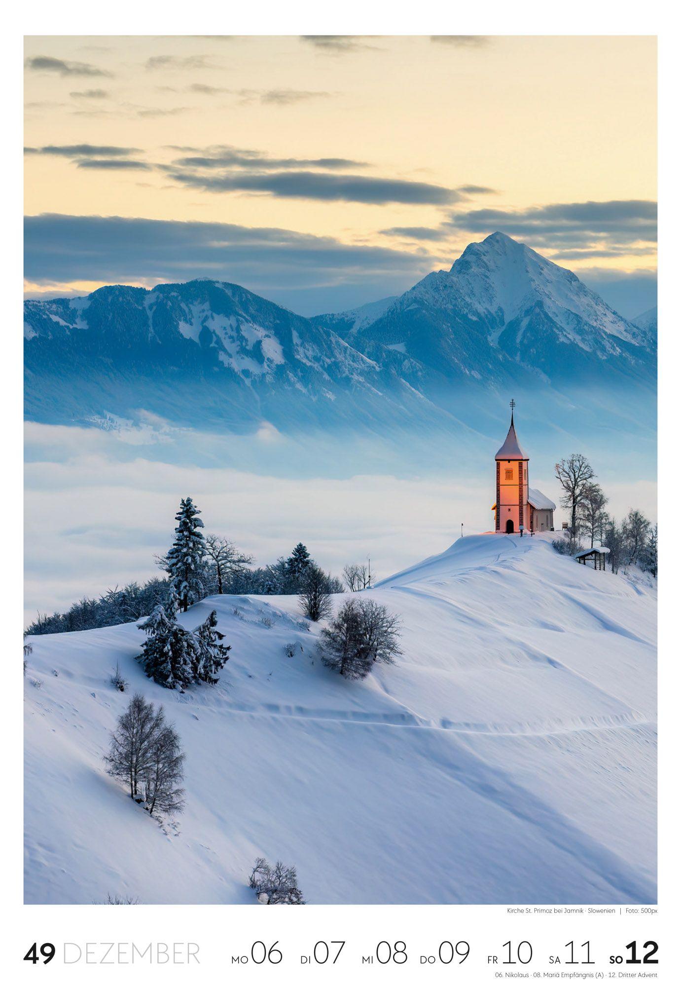 Beispielinhalt (Bild) Reisen Wochenkalender 2027