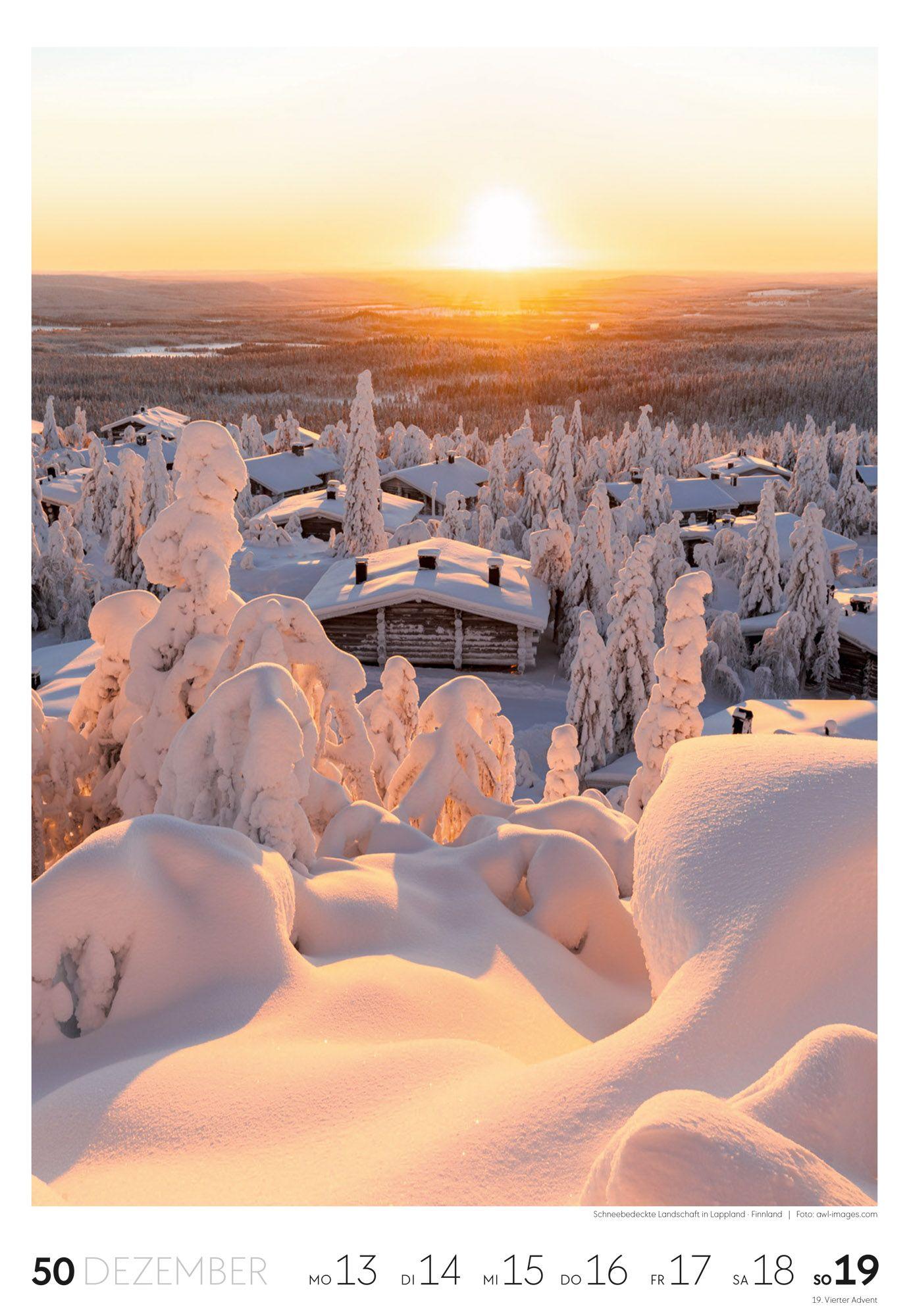 Beispielinhalt (Bild) Reisen Wochenkalender 2027