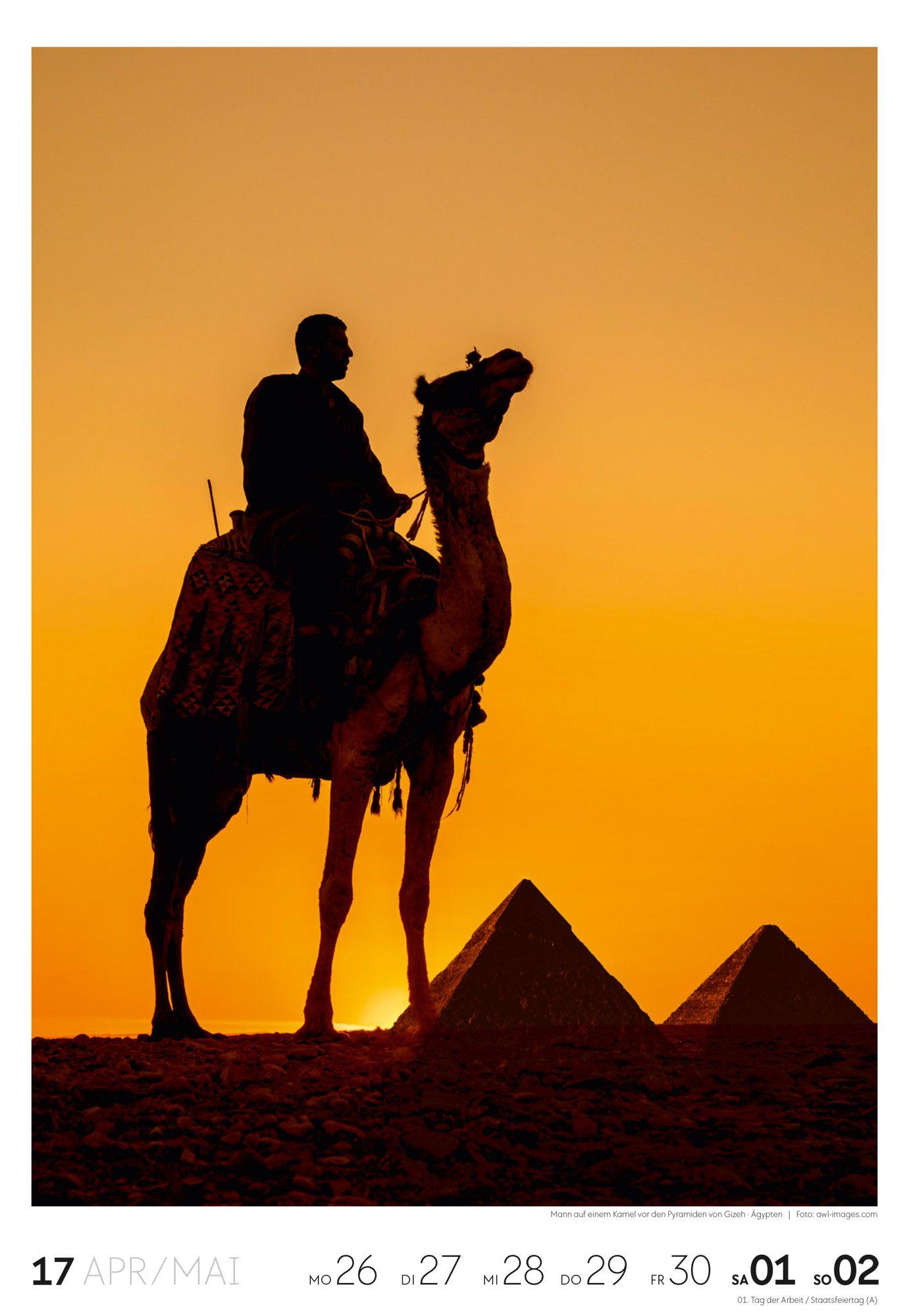 Beispielinhalt (Bild) Reisen Wochenkalender 2027