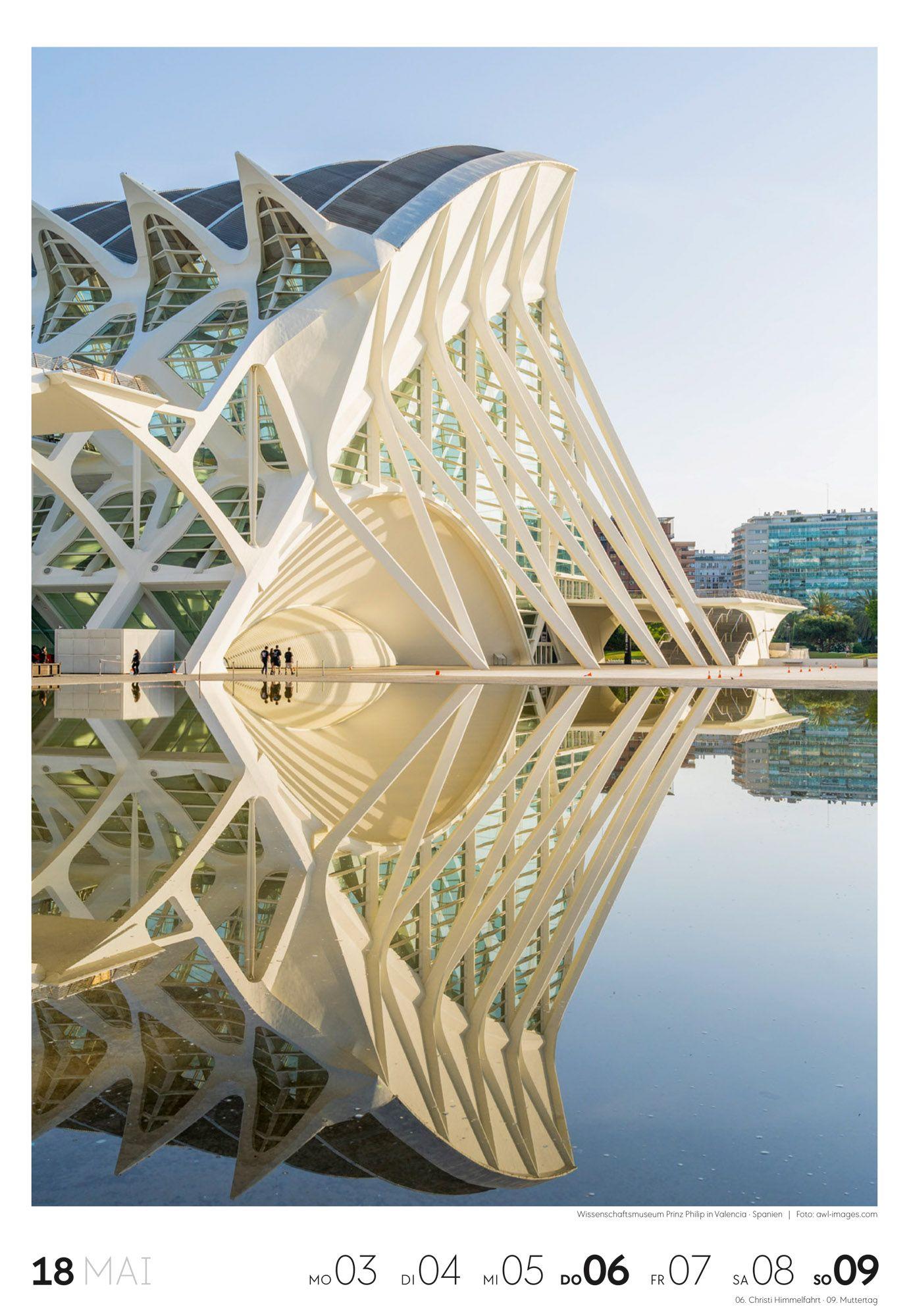 Beispielinhalt (Bild) Reisen Wochenkalender 2027