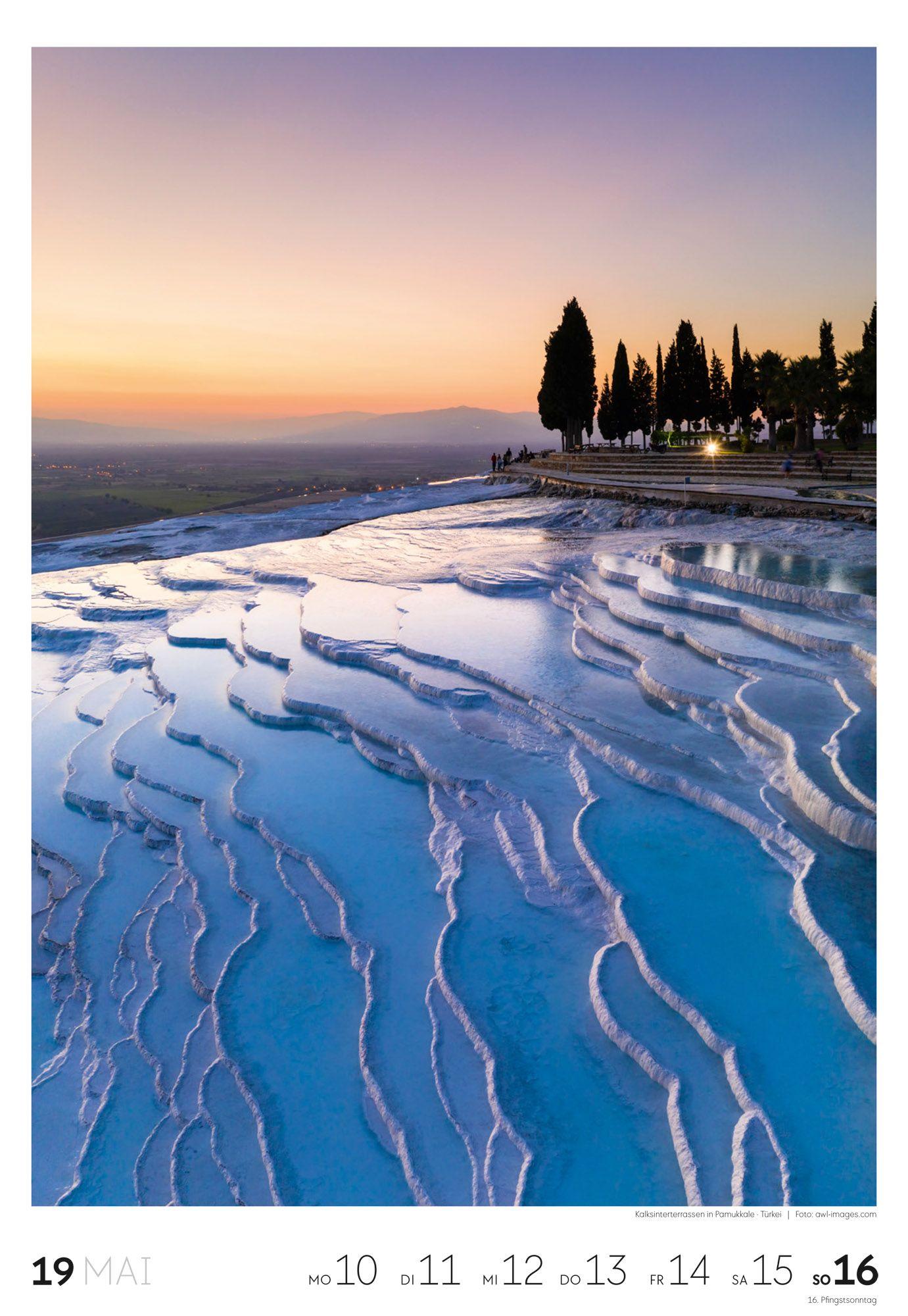 Beispielinhalt (Bild) Reisen Wochenkalender 2027