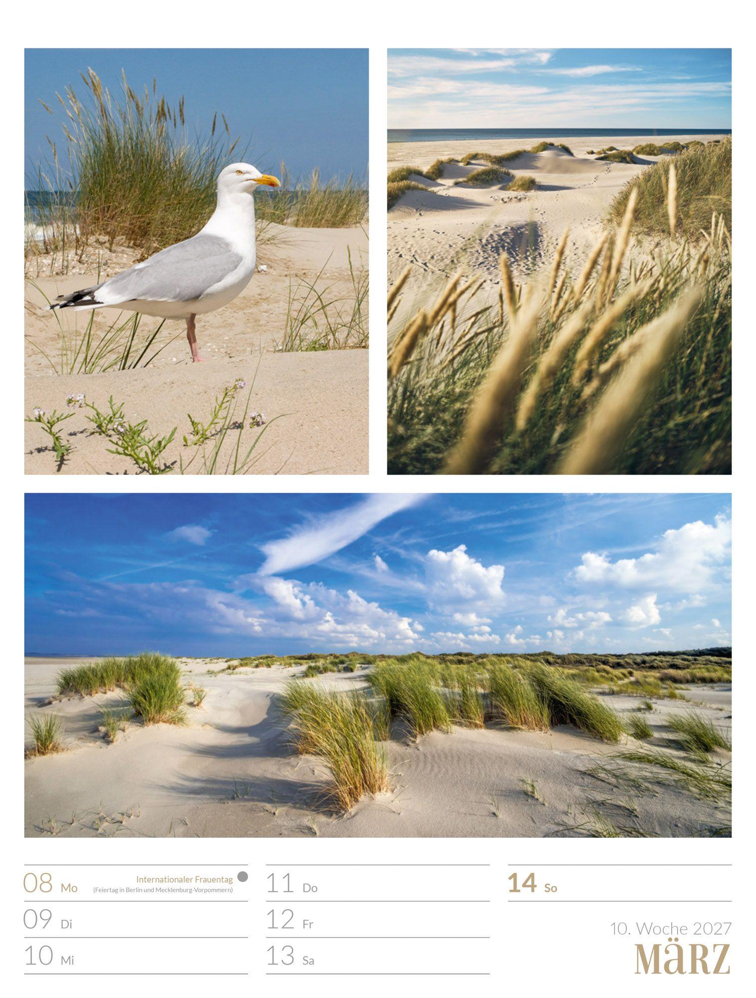 Beispielinhalt (Bild) Farben der Natur Wochenplaner Kalender 2027