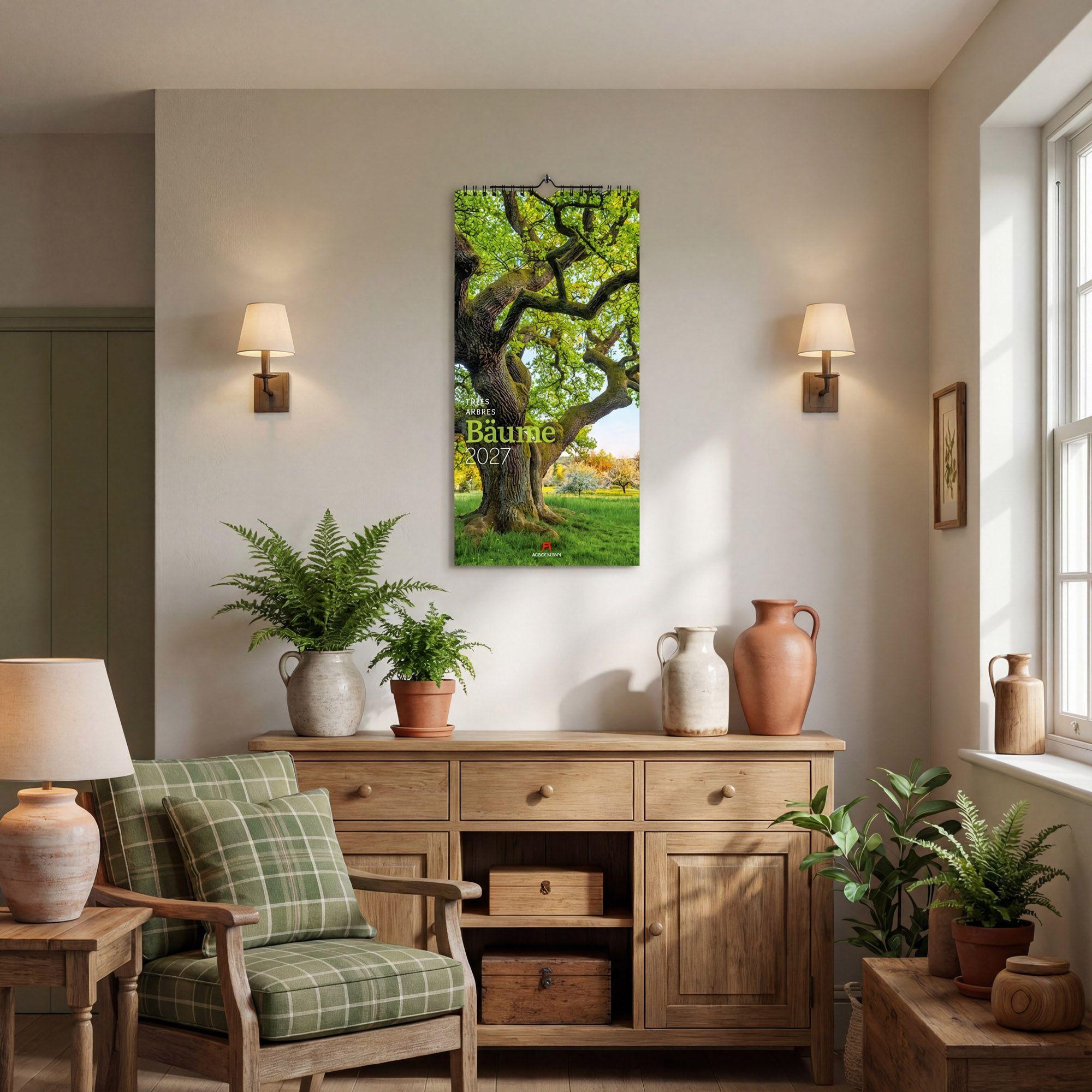 Beispielinhalt (Bild) Bäume Kalender 2027