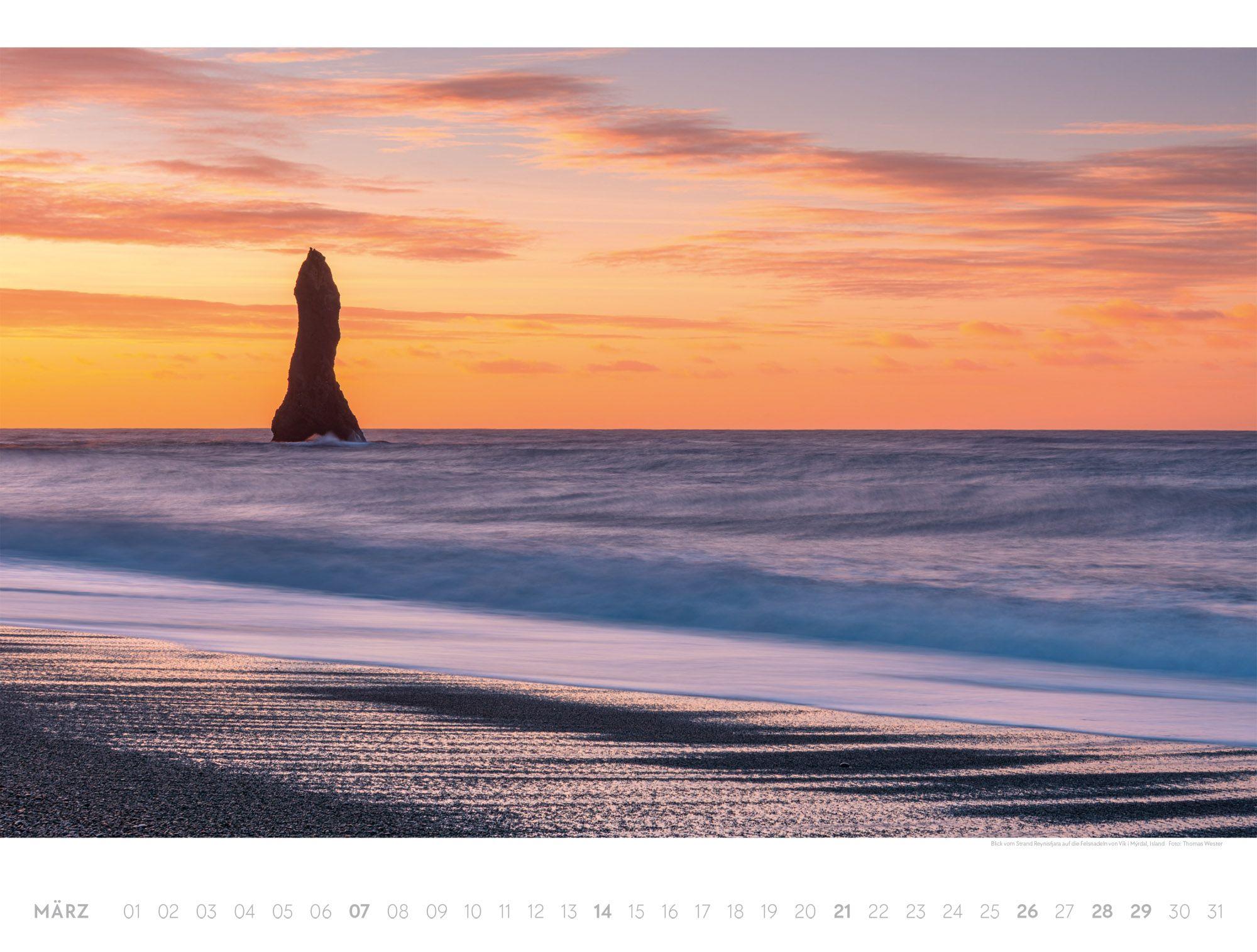 Beispielinhalt (Bild) Freiraum Kalender 2027