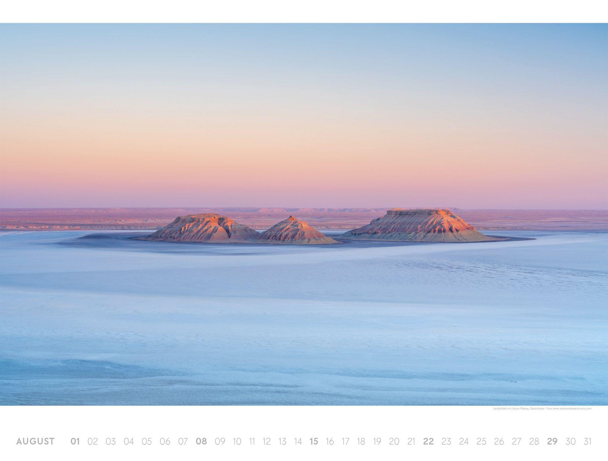 Beispielinhalt (Bild) Freiraum Kalender 2027