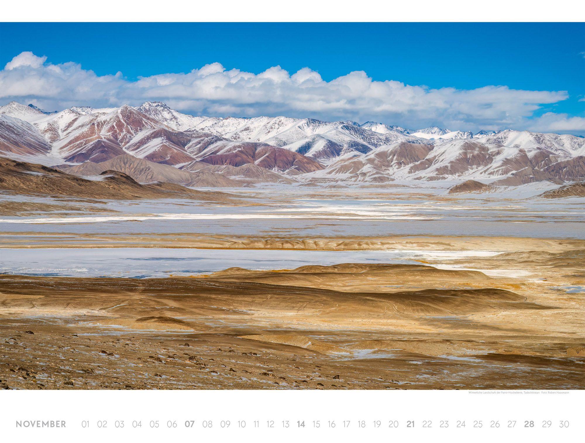 Beispielinhalt (Bild) Freiraum Kalender 2027