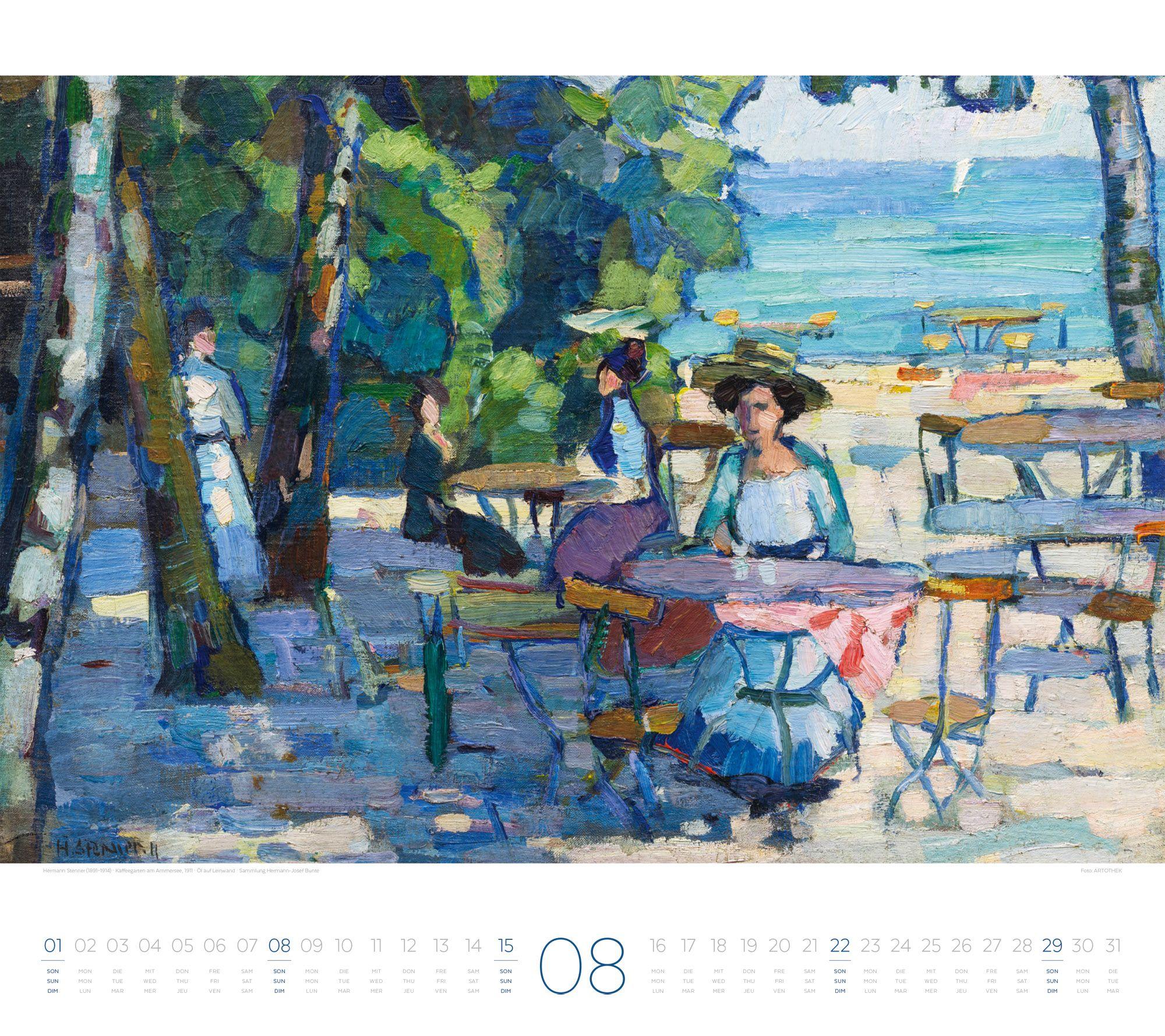 Beispielinhalt (Bild) Die Kunst der Stille Kalender 2027