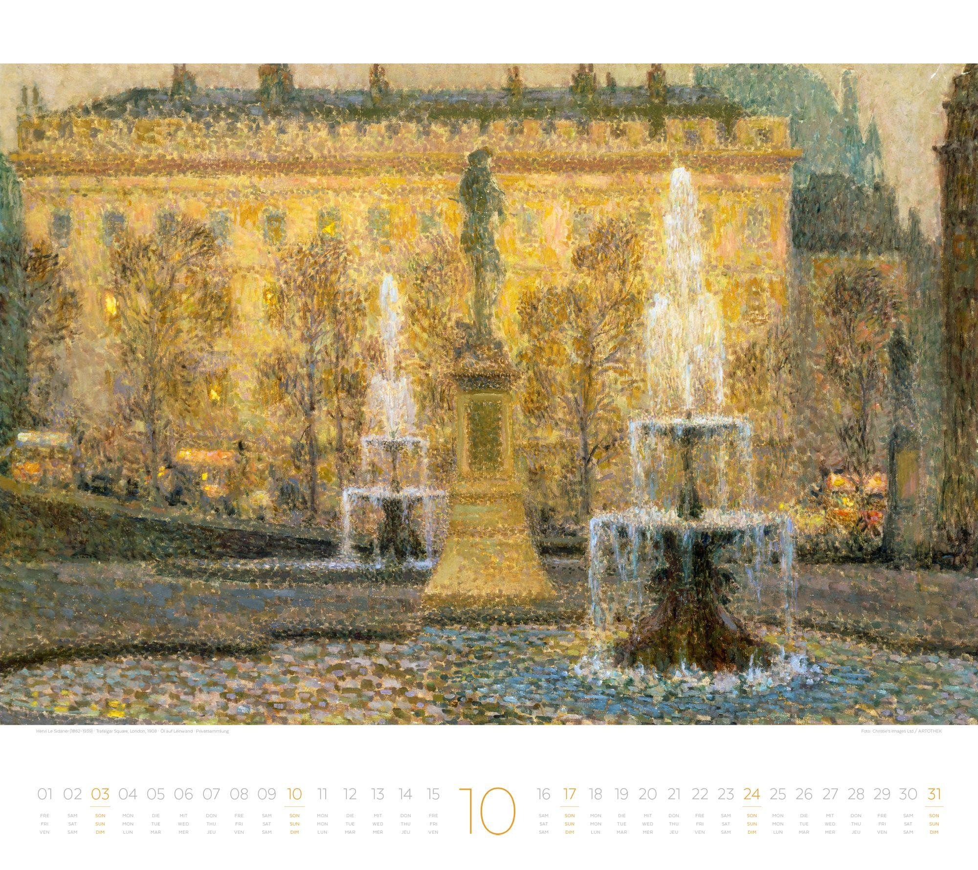 Beispielinhalt (Bild) Die Kunst der Stille Kalender 2027