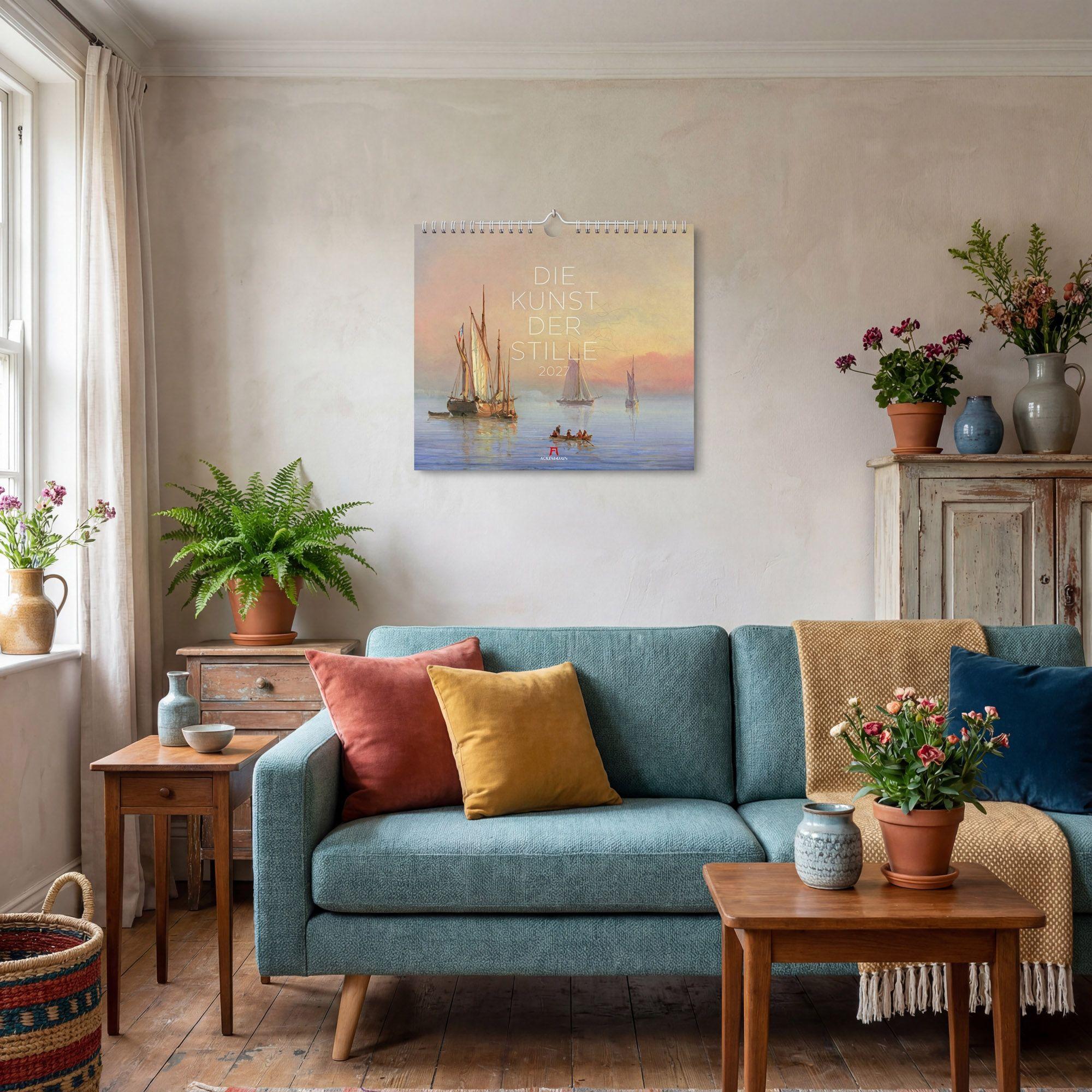 Beispielinhalt (Bild) Die Kunst der Stille Kalender 2027