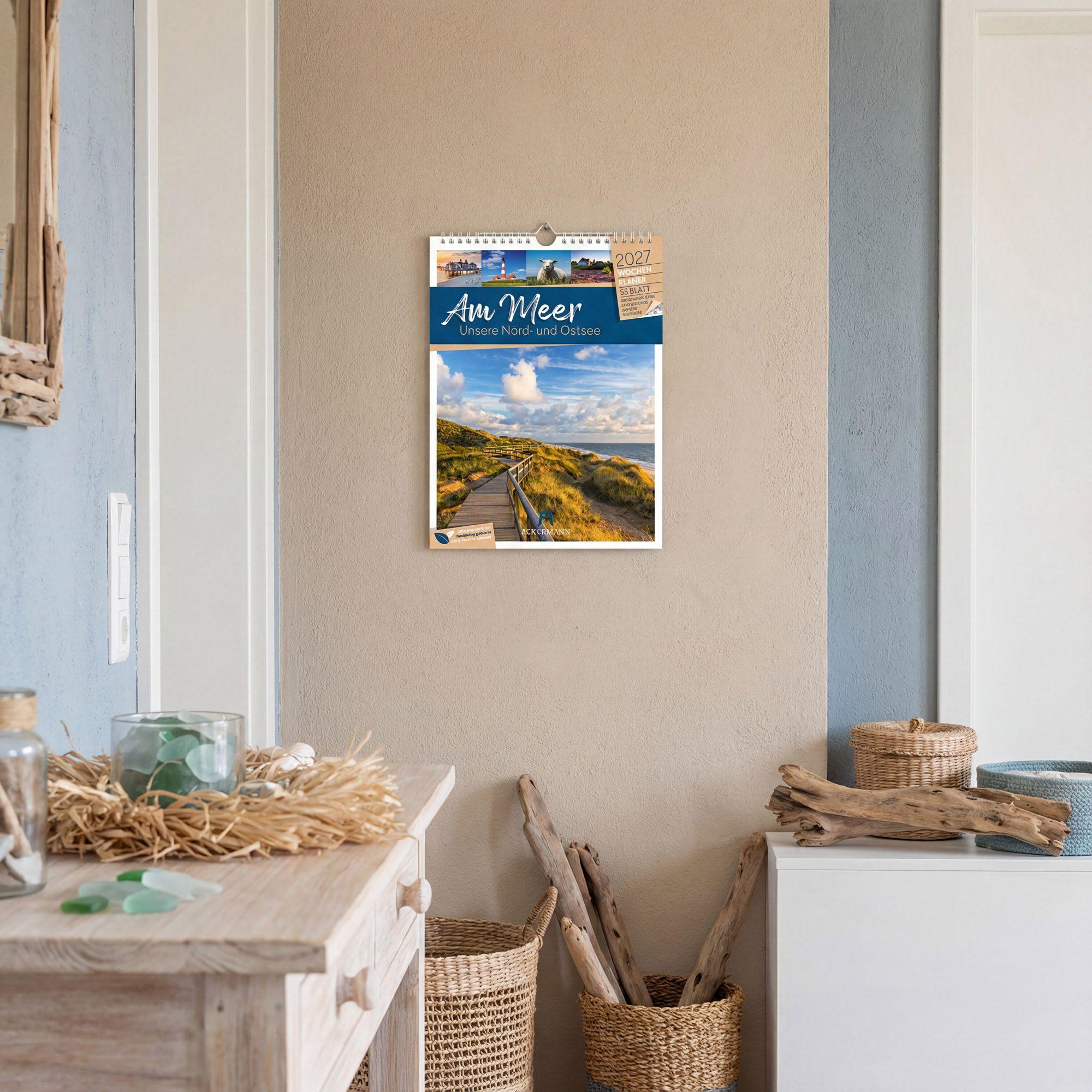 Beispielinhalt (Bild) Am Meer Wochenplaner Kalender 2027