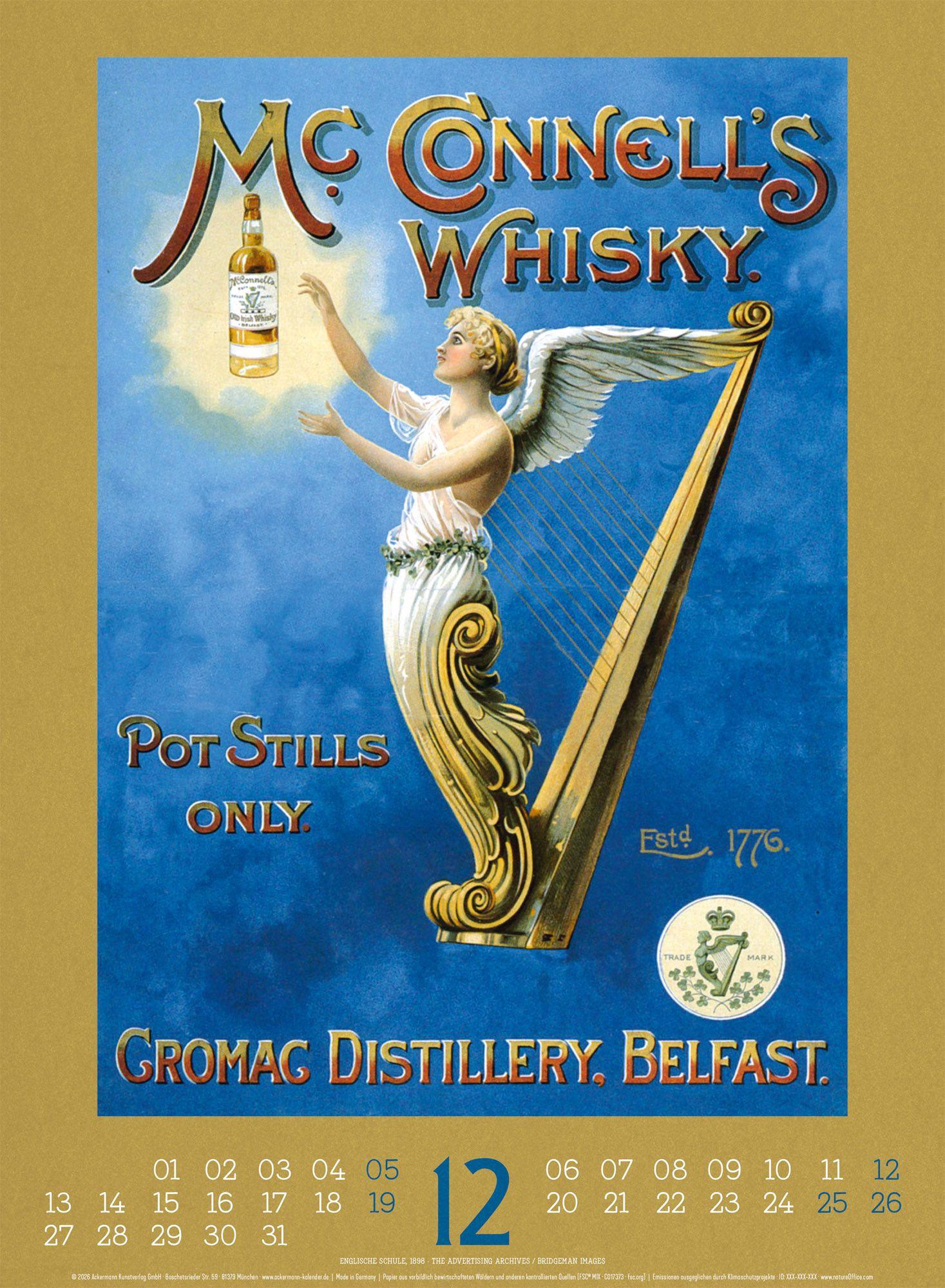 Beispielinhalt (Bild) Bar Time Kalender 2027