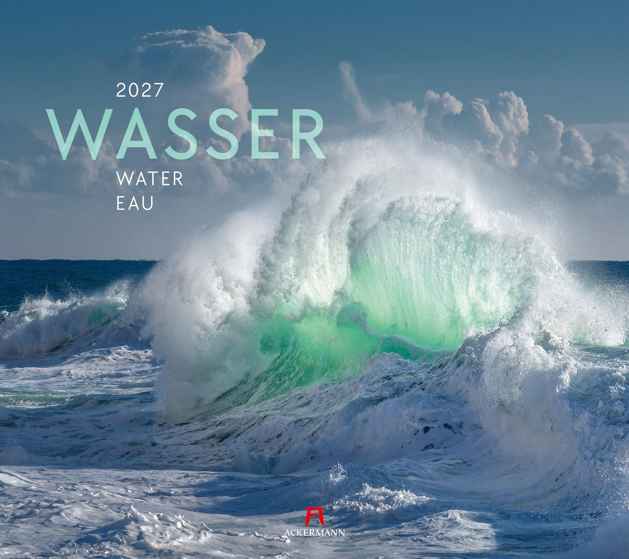 Vorderes Coverbild Wasser Kalender 2027