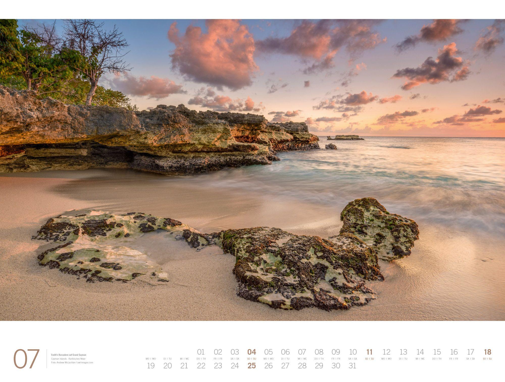 Beispielinhalt (Bild) Meer Gallery Kalender 2027