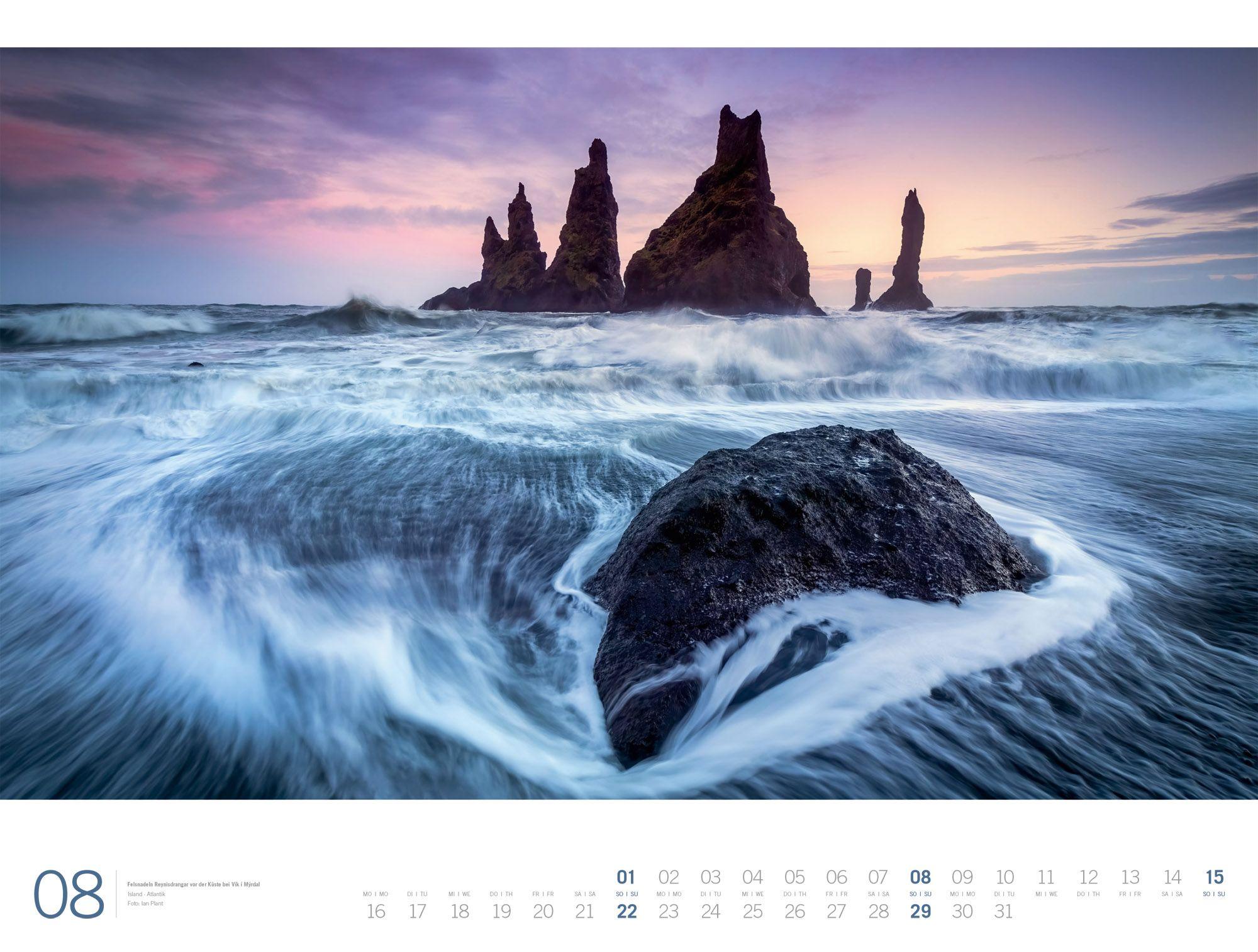 Beispielinhalt (Bild) Meer Gallery Kalender 2027