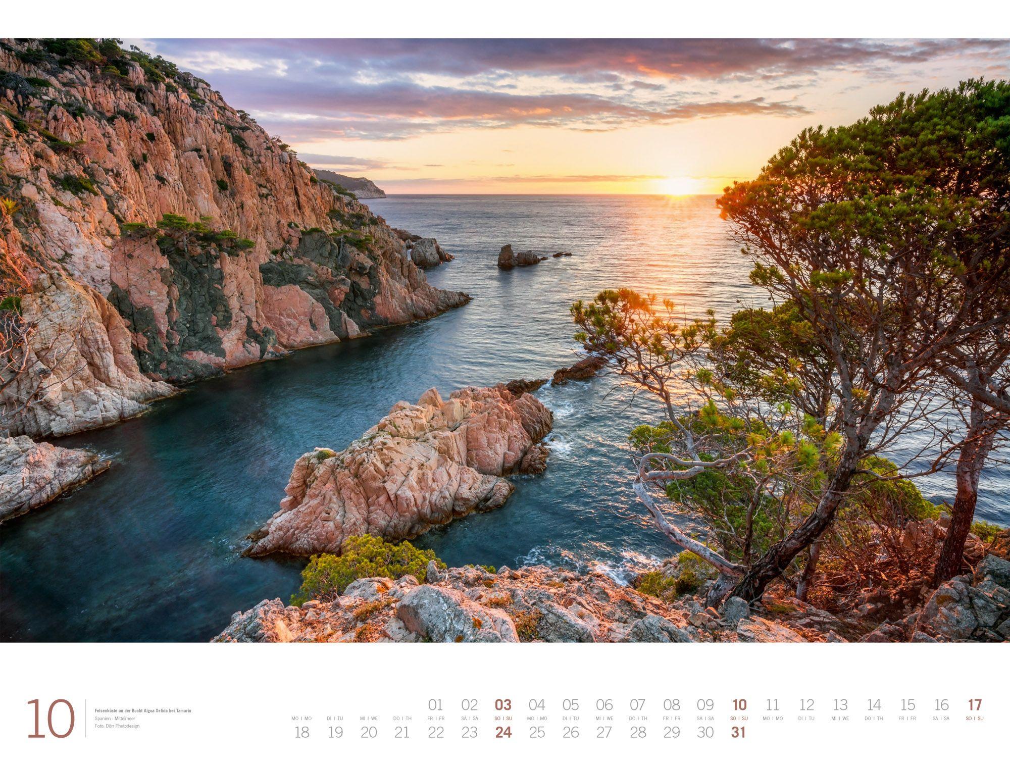 Beispielinhalt (Bild) Meer Gallery Kalender 2027