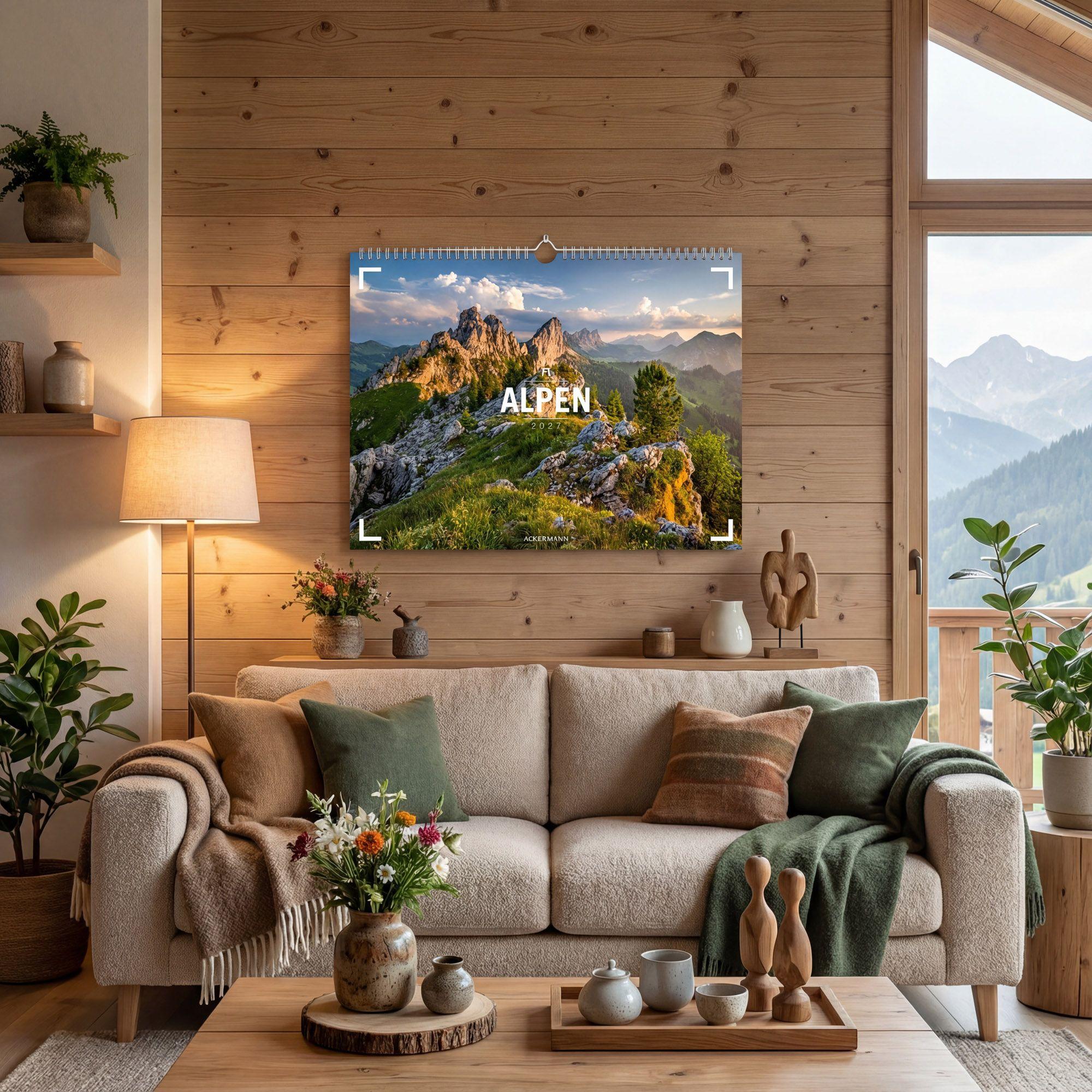 Beispielinhalt (Bild) Alpen Gallery Kalender 2027