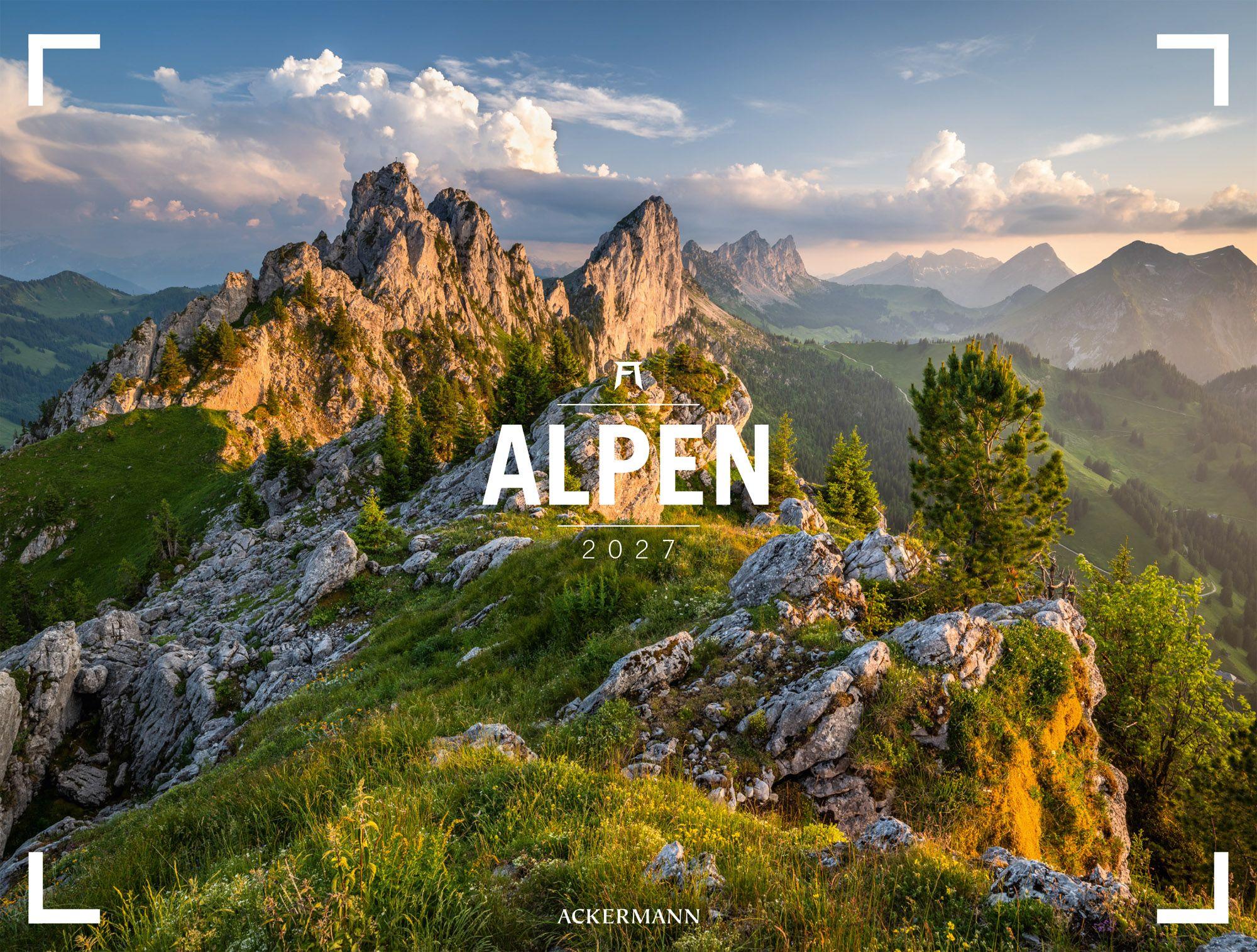 Vorderes Coverbild Alpen Gallery Kalender 2027