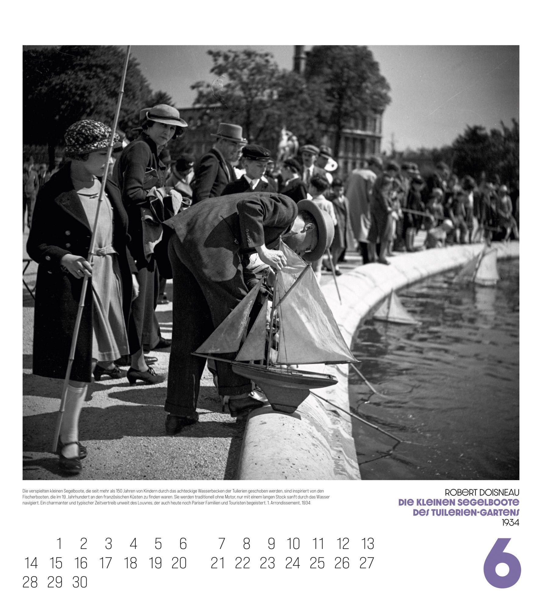 Beispielinhalt (Bild) Paris, mon Amour Kalender 2027