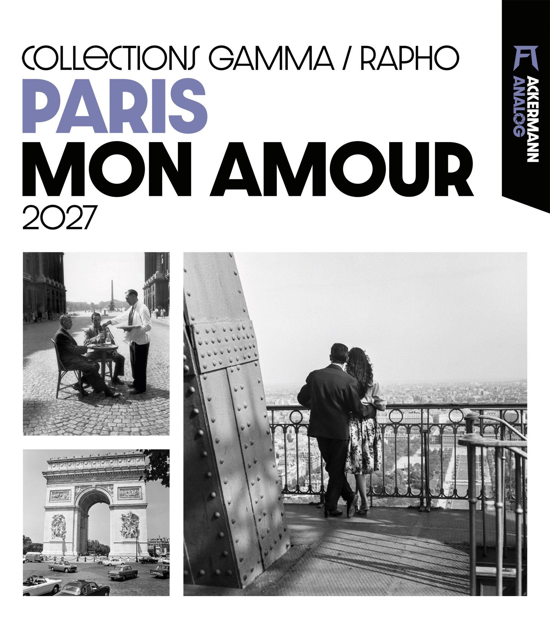 Vorderes Coverbild Paris, mon Amour Kalender 2027