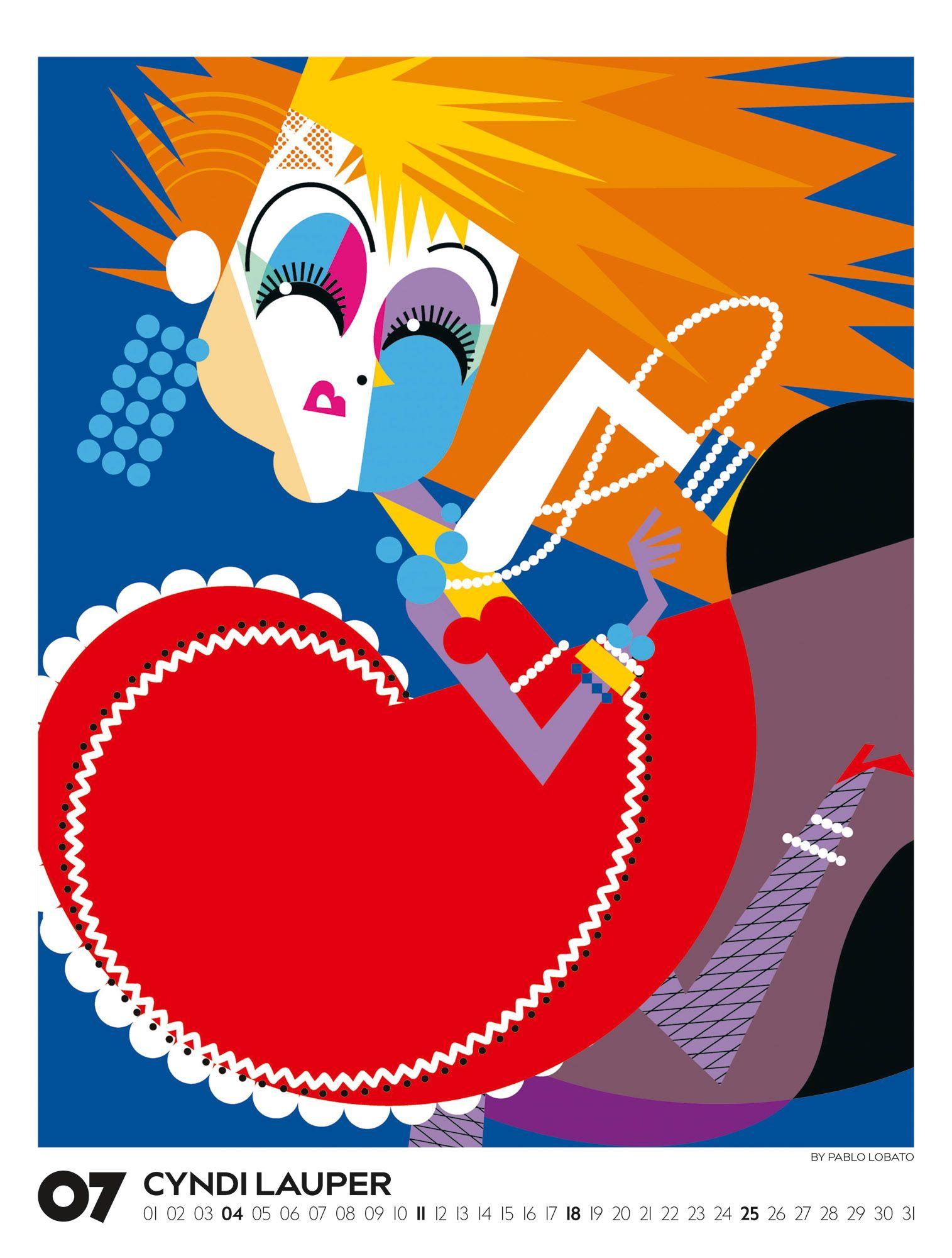 Beispielinhalt (Bild) Legends Kalender 2027 | Musiklegenden