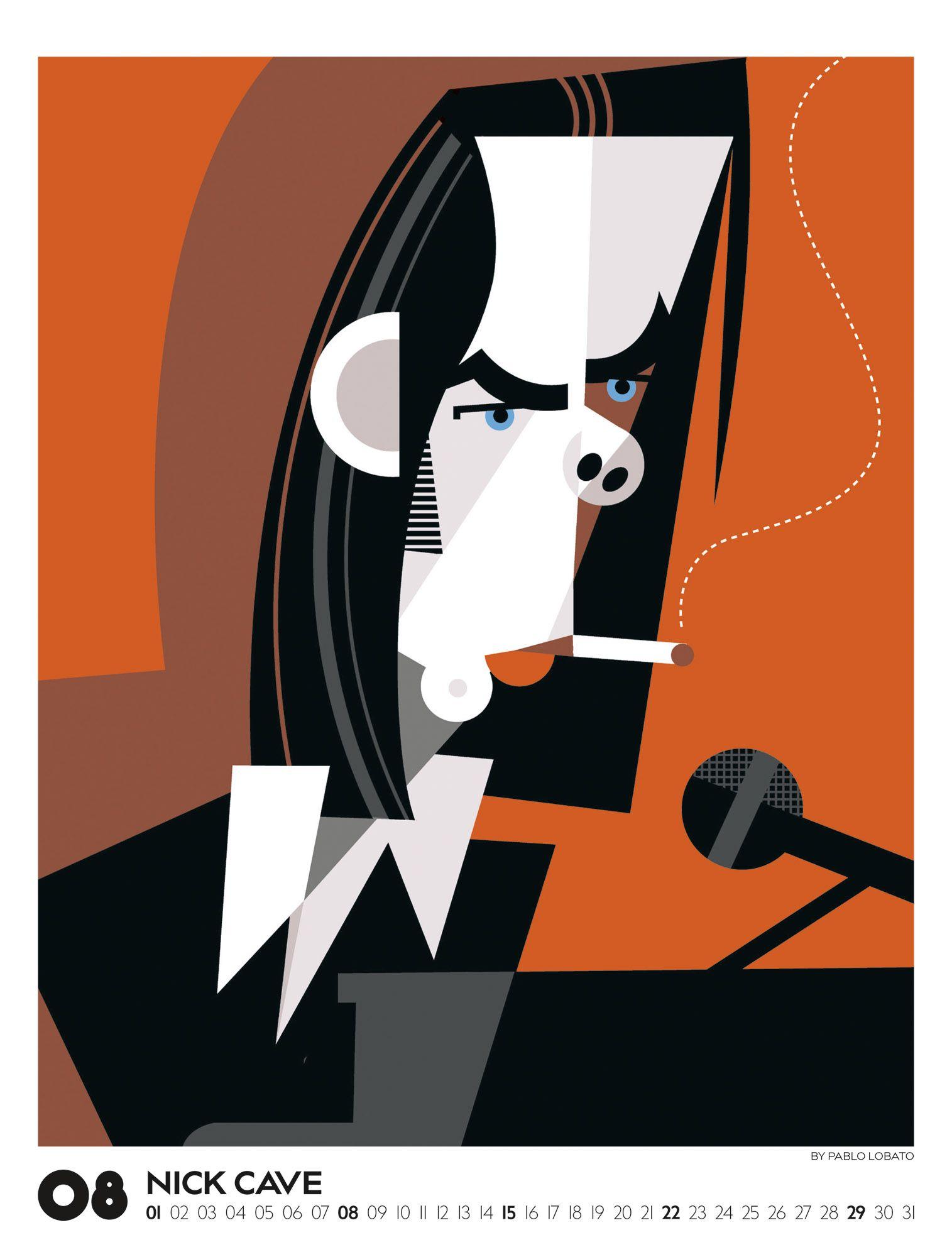 Beispielinhalt (Bild) Legends Kalender 2027 | Musiklegenden