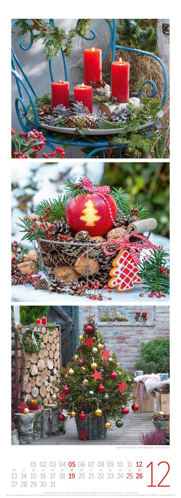 Beispielinhalt (Bild) LandGlück Triplet-Kalender 2027