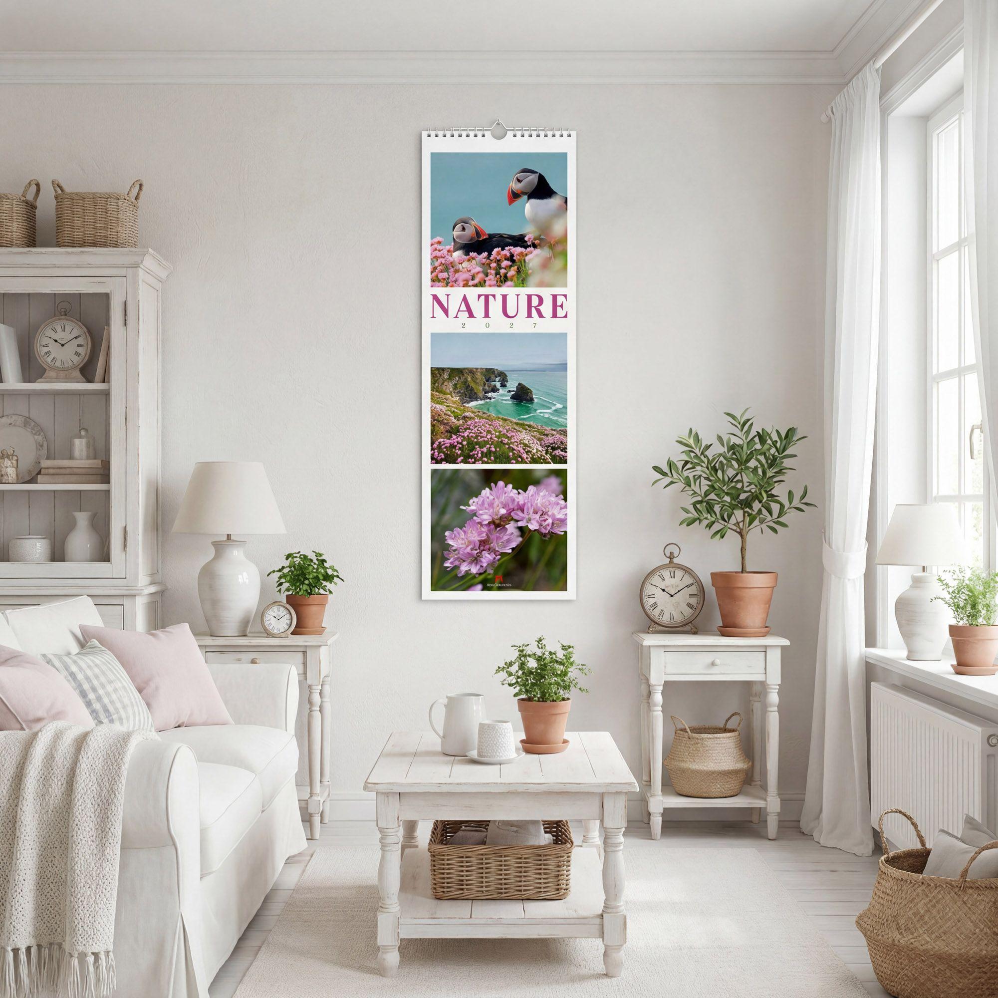 Beispielinhalt (Bild) Nature Triplet-Kalender 2027