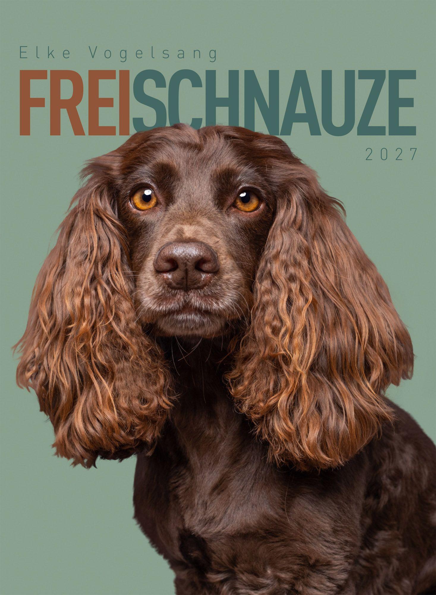 Vorderes Coverbild Frei Schnauze Kalender 2027