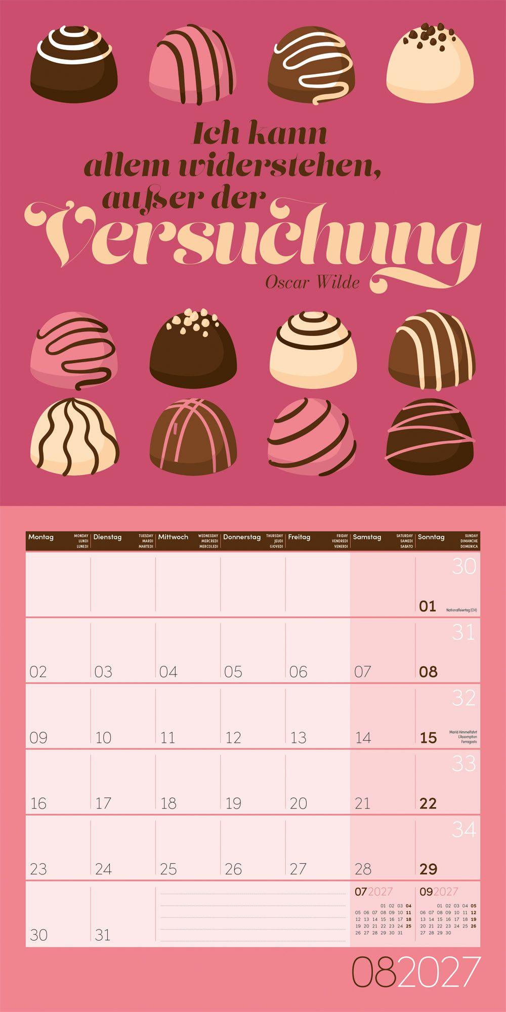 Beispielinhalt (Bild) Einspruch Kalender 2027 - 30x30 - Art12