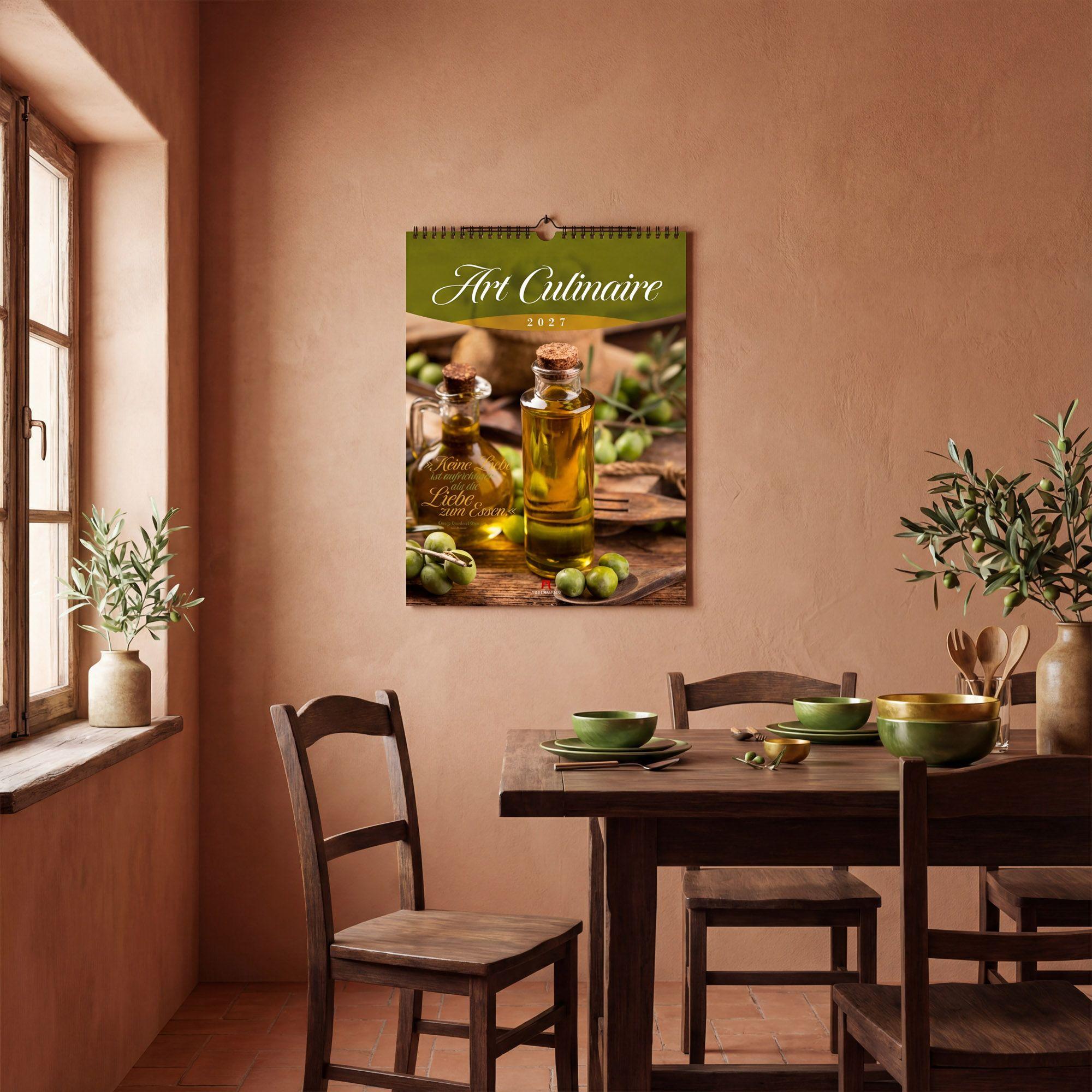 Beispielinhalt (Bild) Art Culinaire Kalender 2027