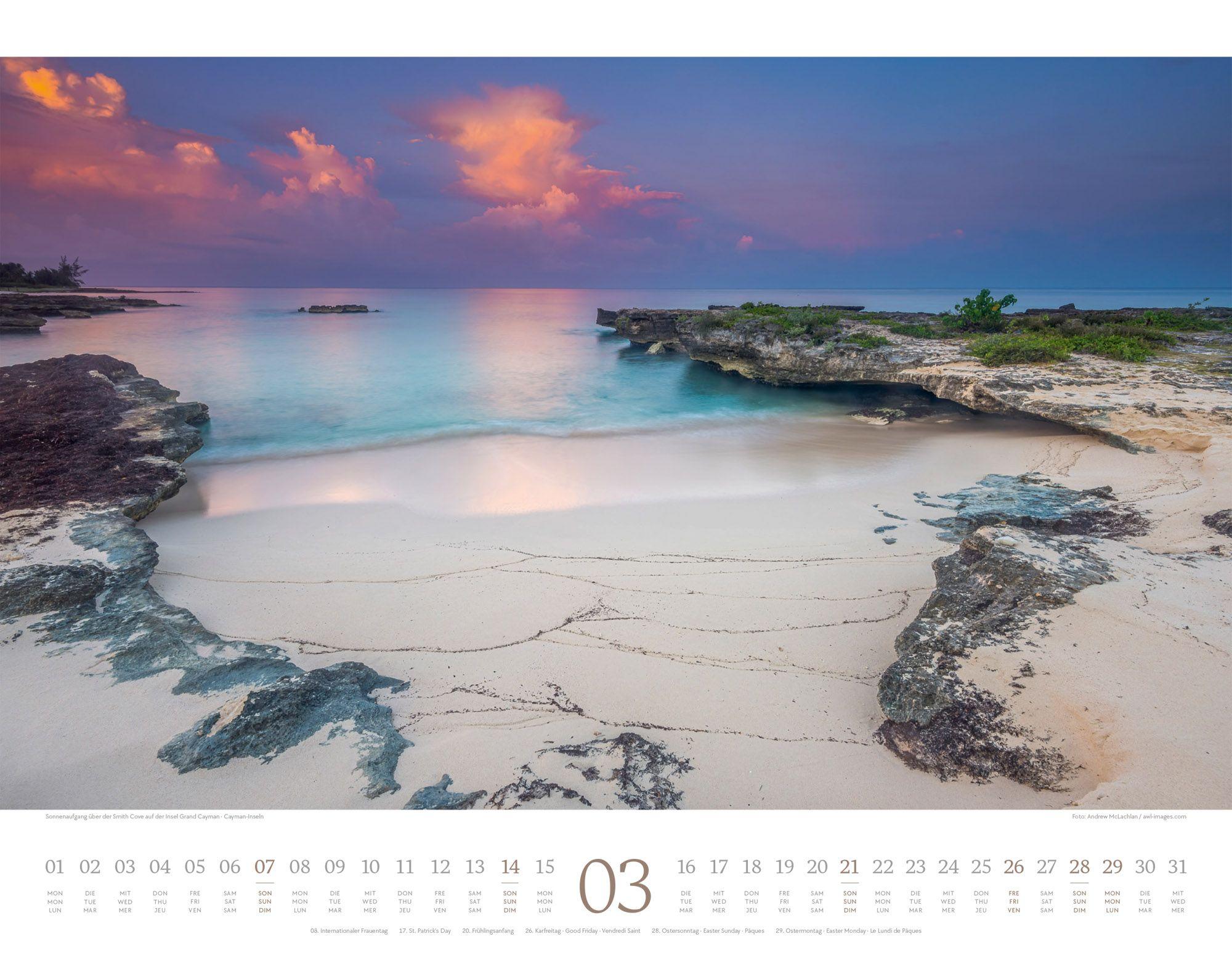 Beispielinhalt (Bild) Morgenlicht Kalender 2027