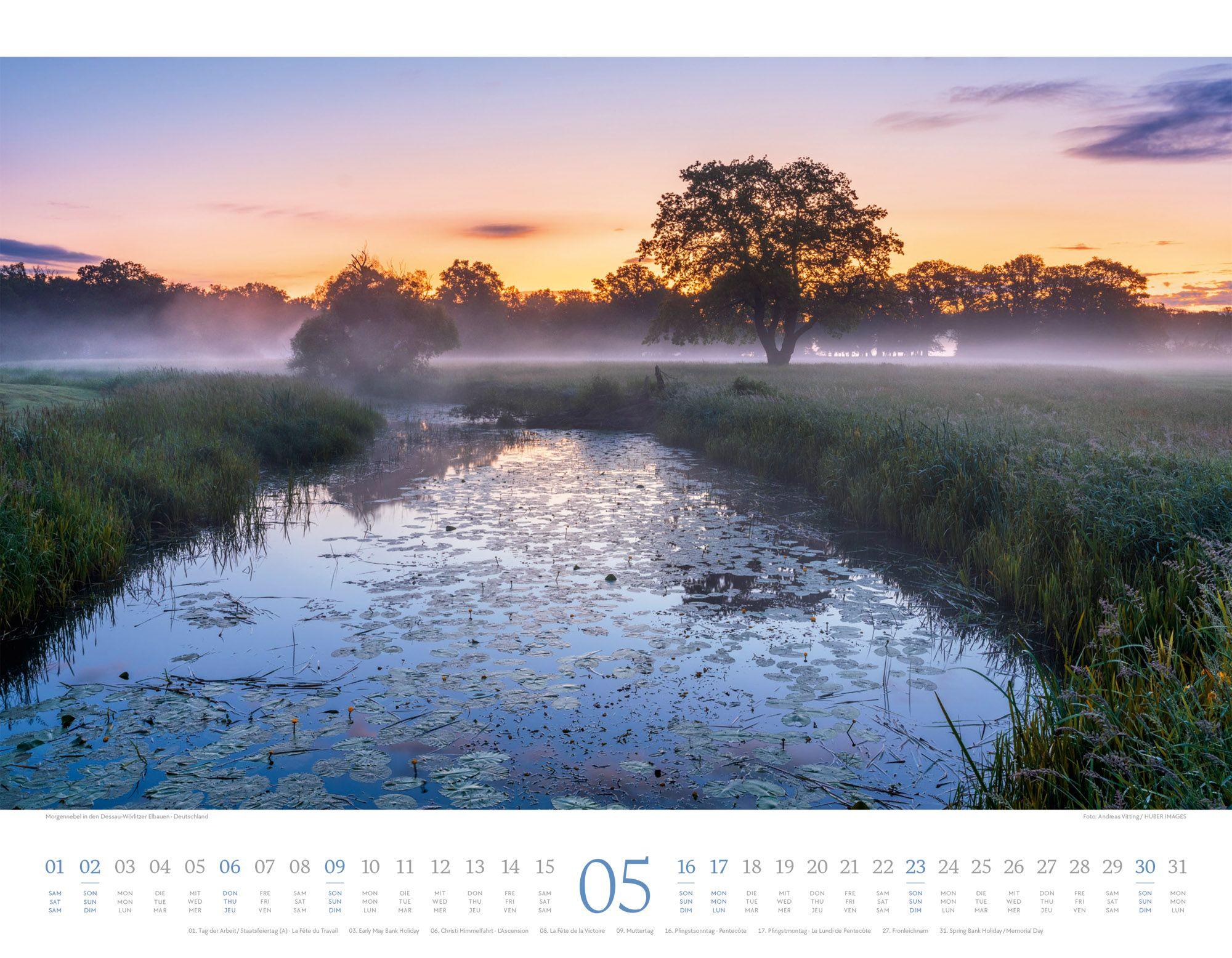 Beispielinhalt (Bild) Morgenlicht Kalender 2027