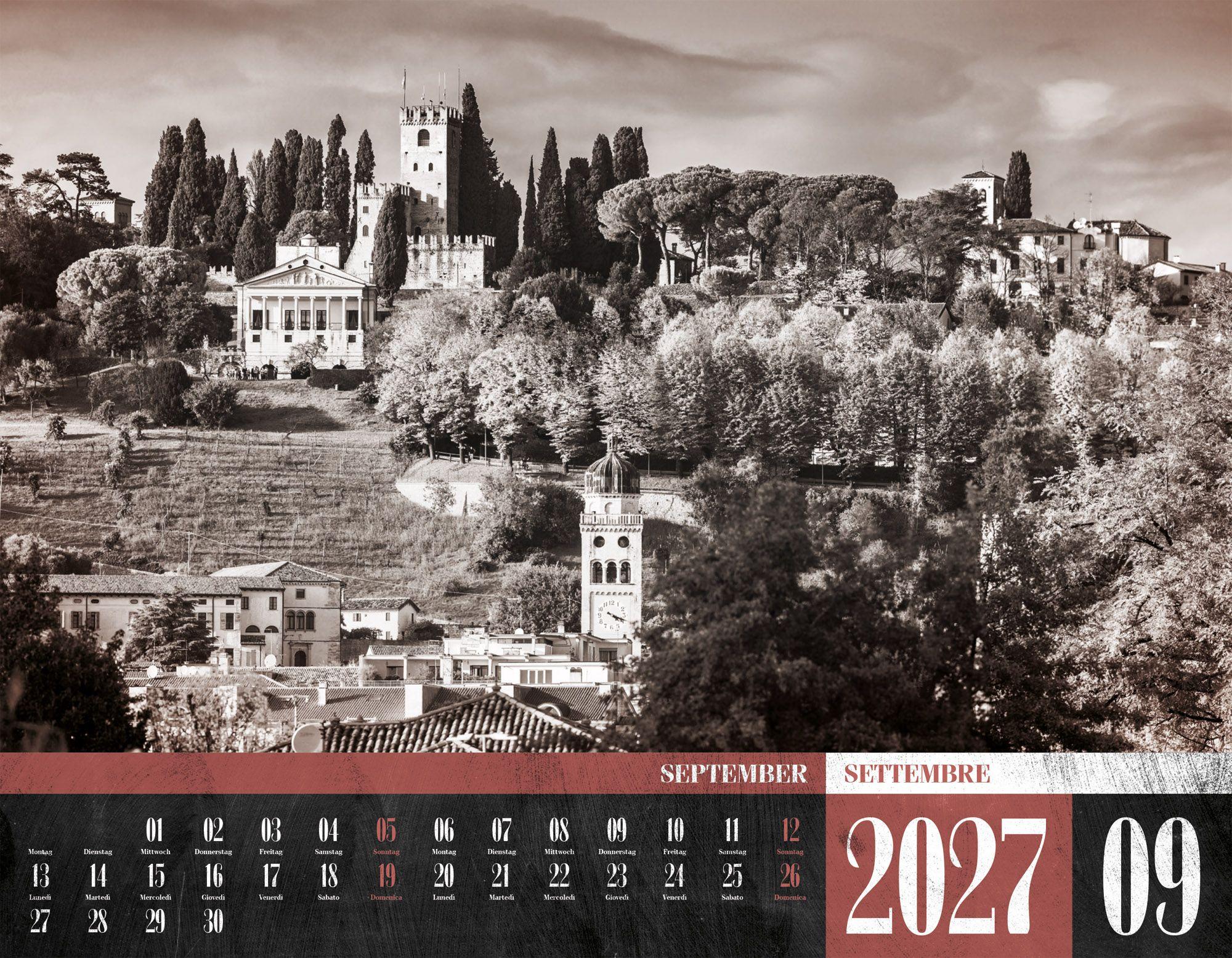 Beispielinhalt (Bild) La Dolce Vita Kalender 2027 | Italienische Lebensart