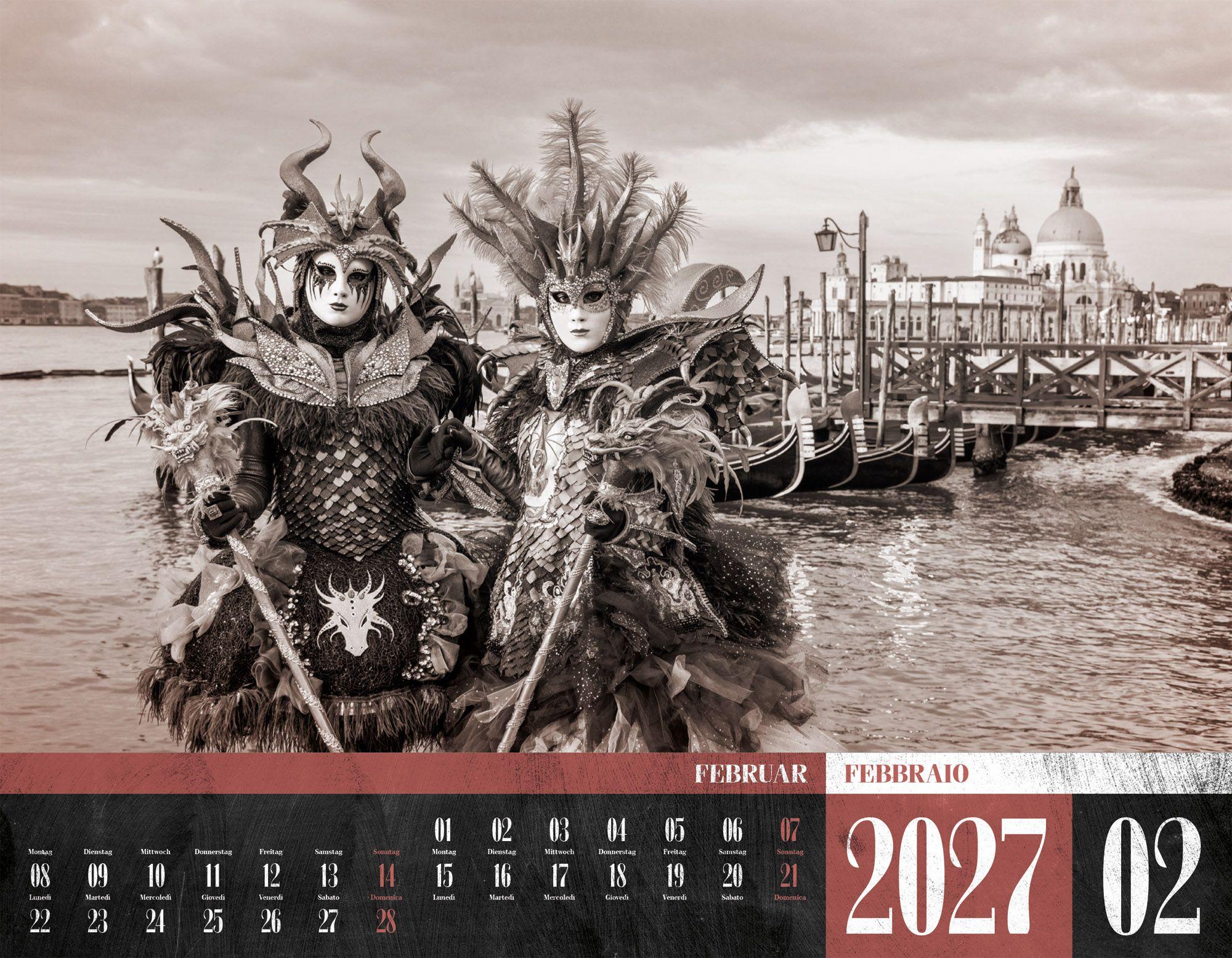 Beispielinhalt (Bild) La Dolce Vita Kalender 2027 | Italienische Lebensart