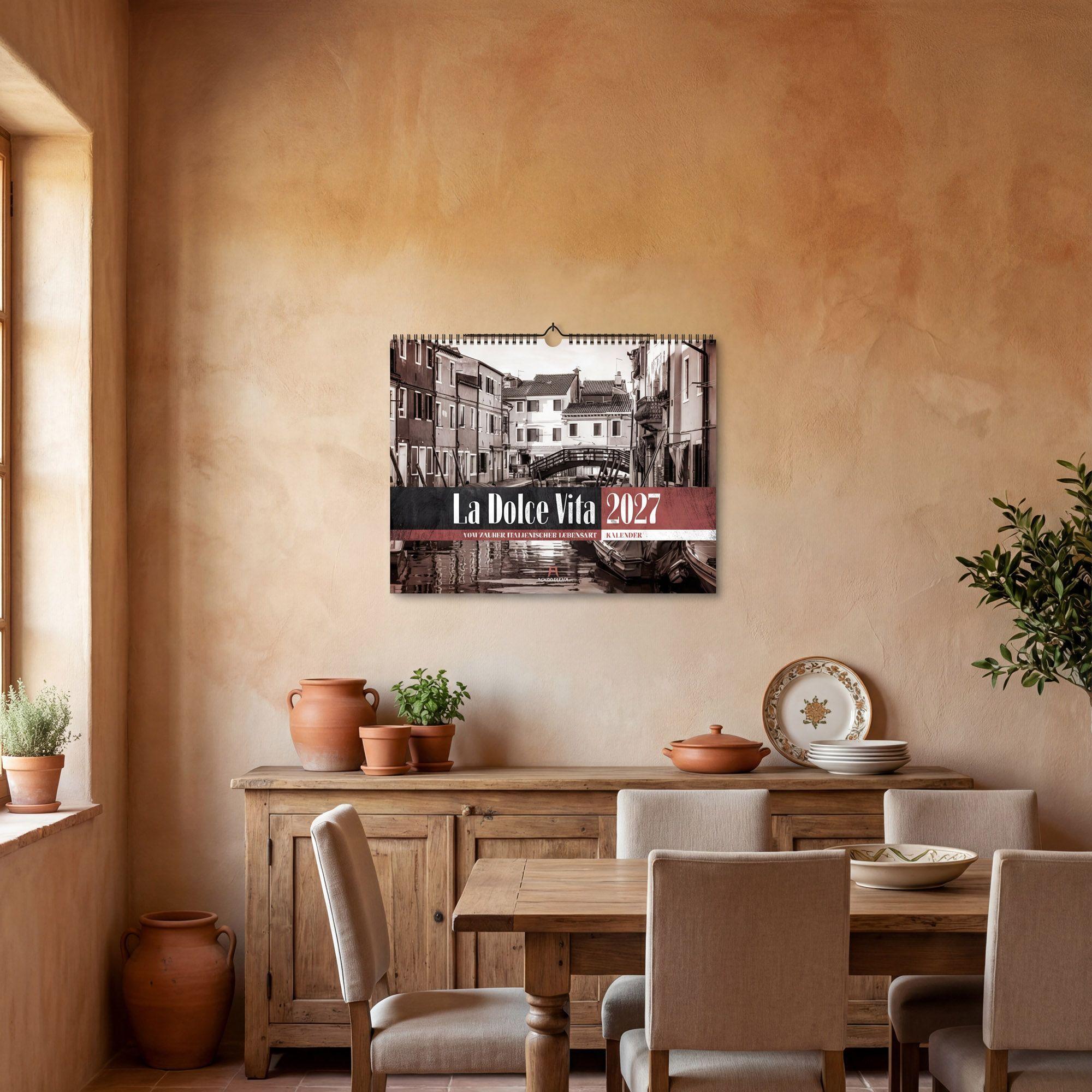 Beispielinhalt (Bild) La Dolce Vita Kalender 2027 | Italienische Lebensart