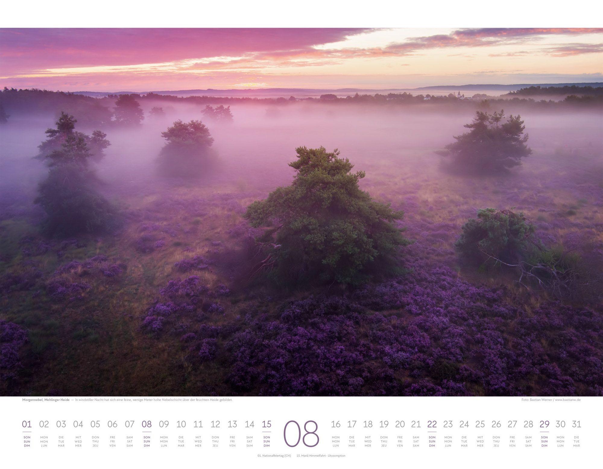 Beispielinhalt (Bild) Naturkräfte Kalender 2027 | Wetterphänomene und Naturgewalten