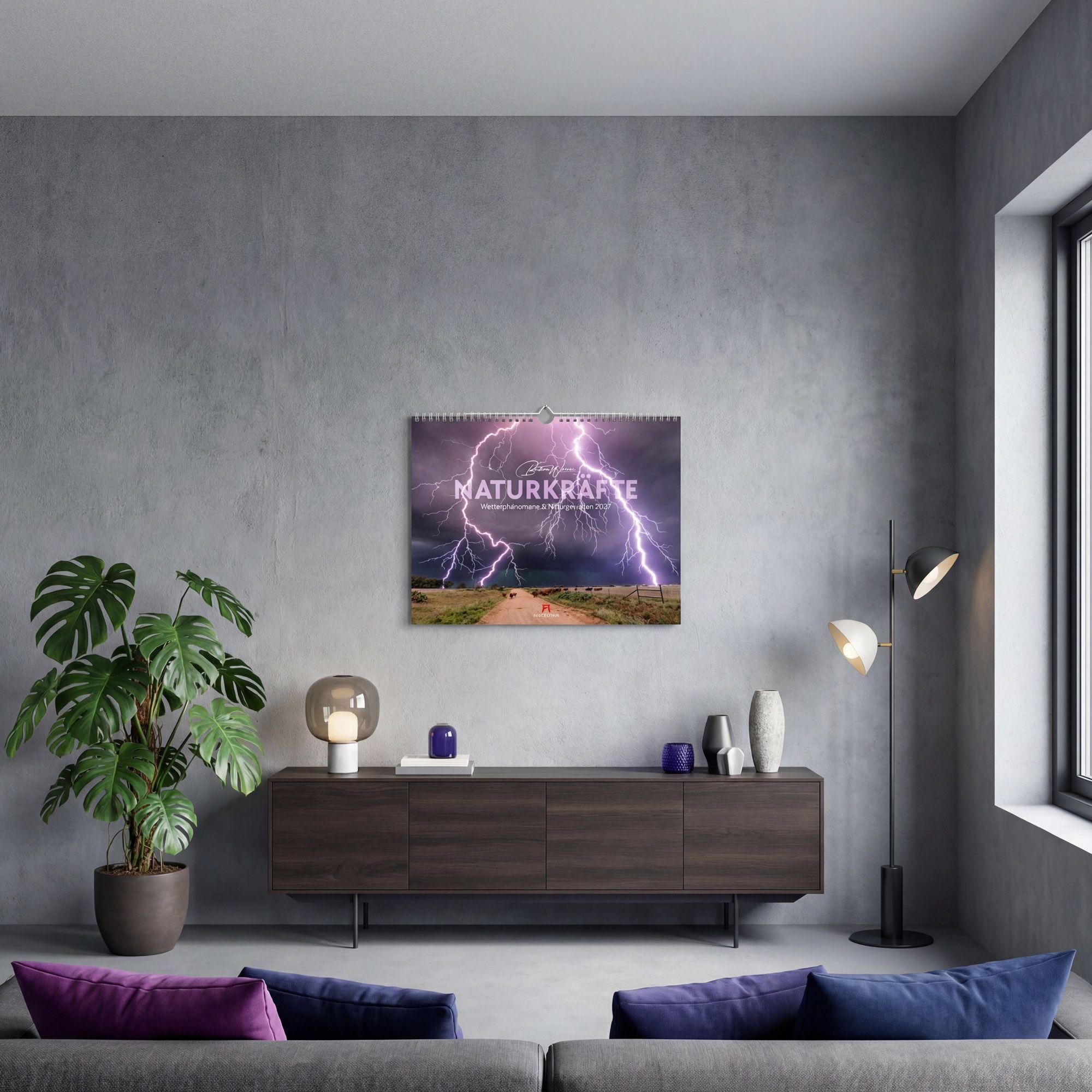 Beispielinhalt (Bild) Naturkräfte Kalender 2027 | Wetterphänomene und Naturgewalten