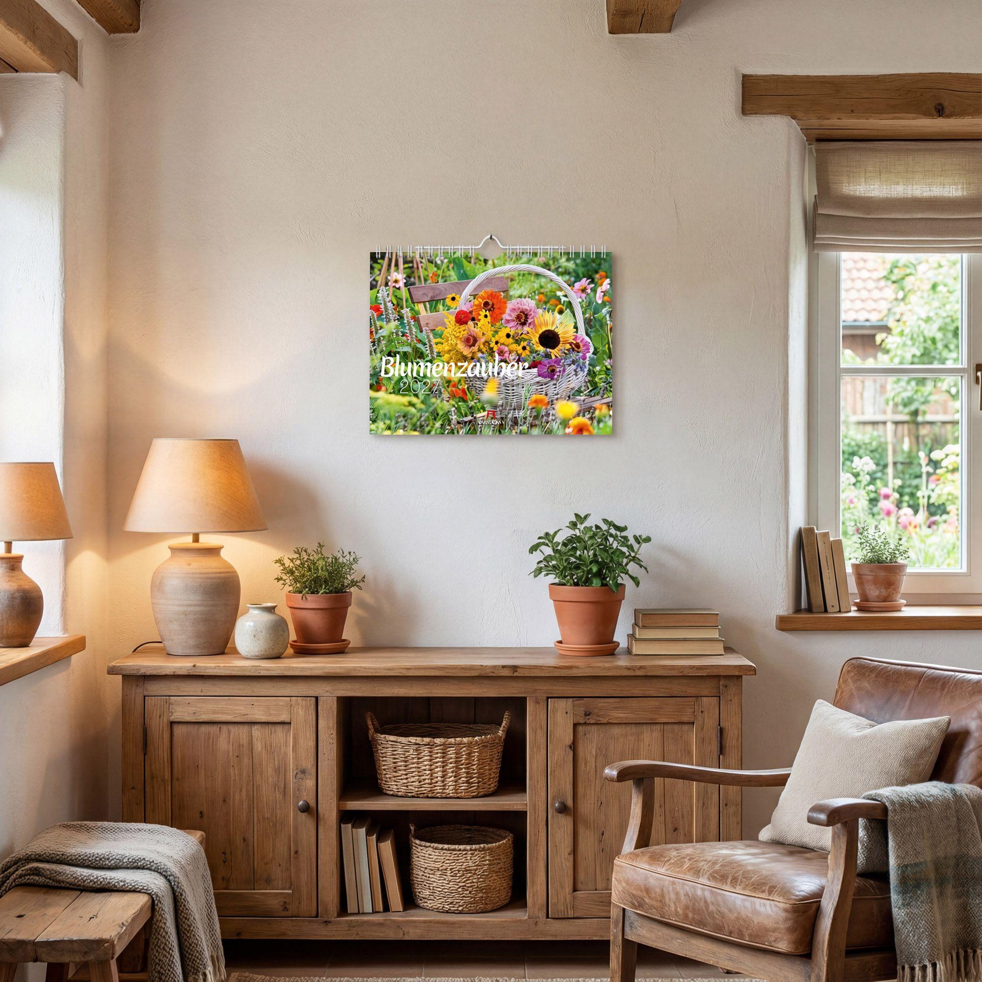 Beispielinhalt (Bild) Blumenzauber Kalender 2027