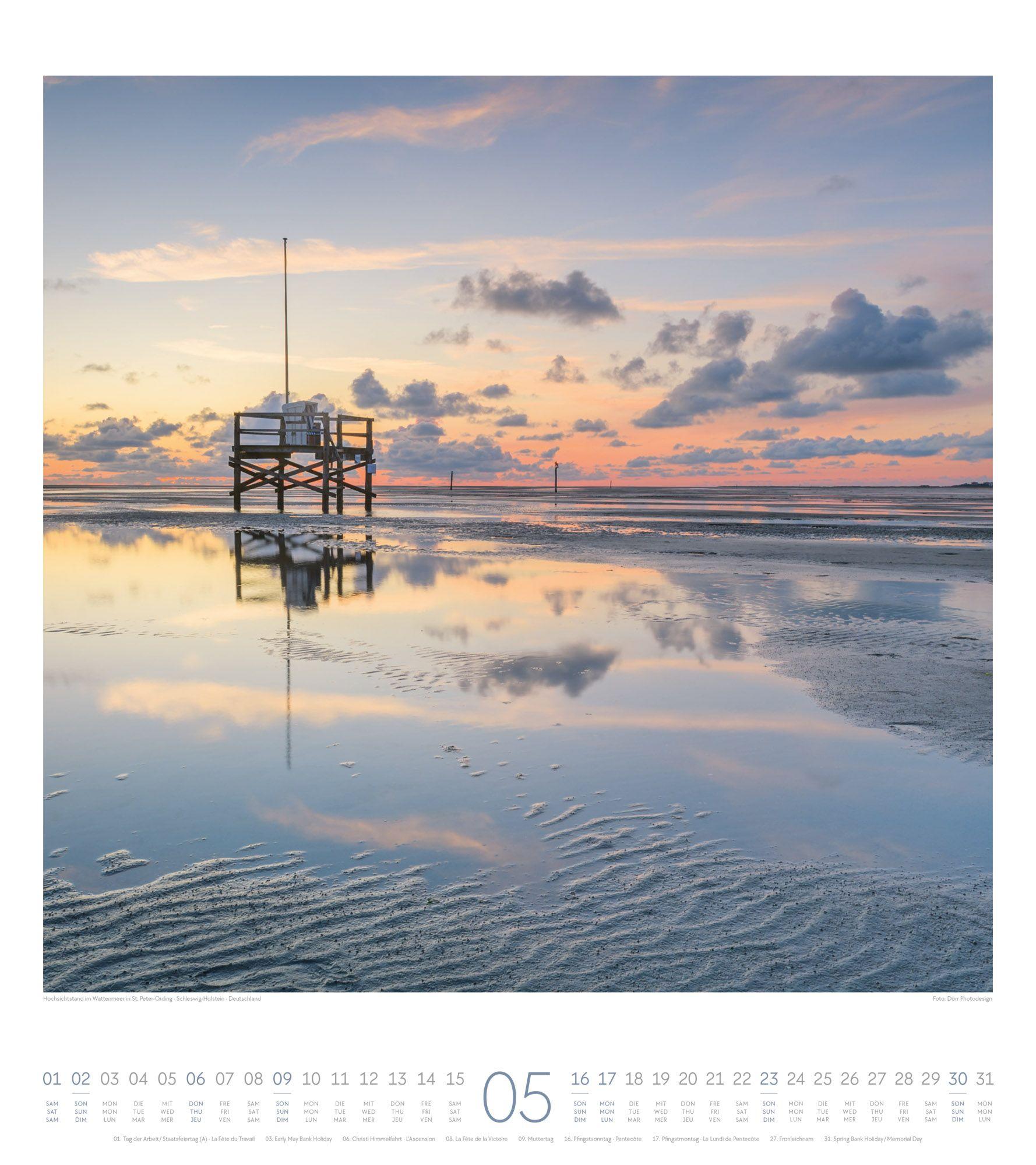 Beispielinhalt (Bild) Meeresstille Kalender 2027