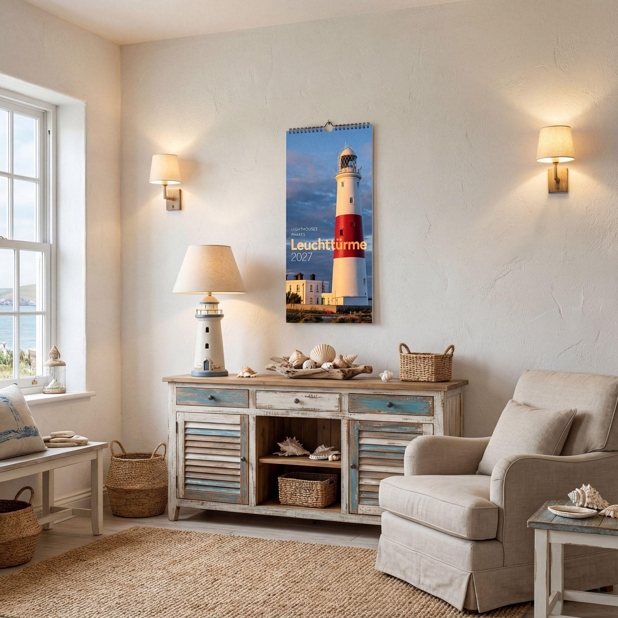 Beispielinhalt (Bild) Leuchttürme Kalender 2027