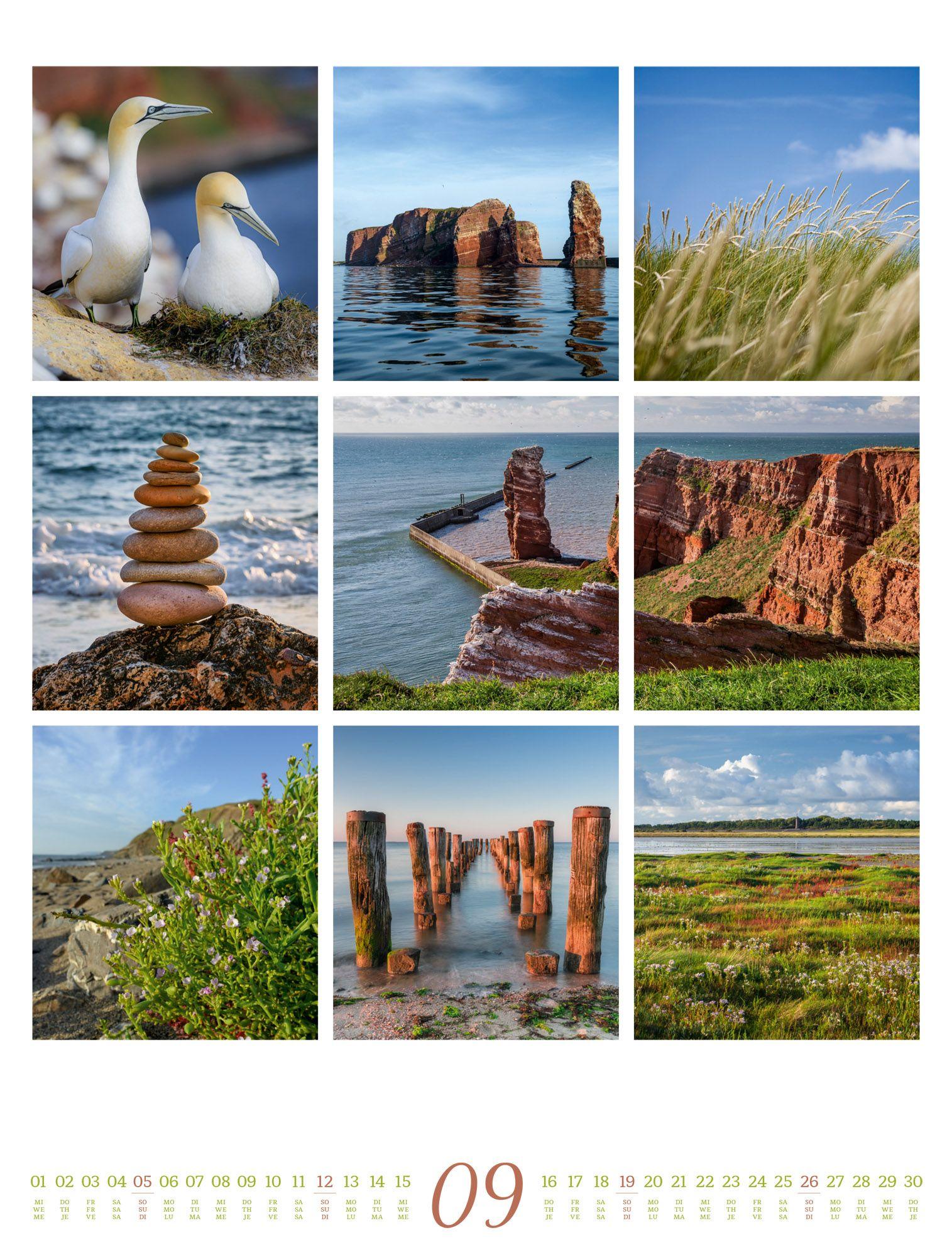 Beispielinhalt (Bild) Inspiration Natur Kalender 2027